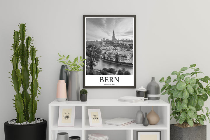 Bern Photo Print of Bern Switzerland Travel Photo Hanging Decor Photo Travel Art Gift For Travel Artwork Wall Art Framed Photo Travel