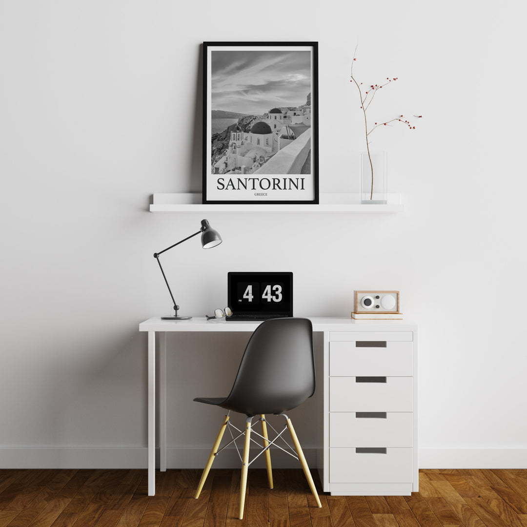 Santorini Photo Print of Santorini Greece Travel Photo Hanging Decor Photo Travel Art Gift For Travel Artwork Wall Art Framed Photo Travel
