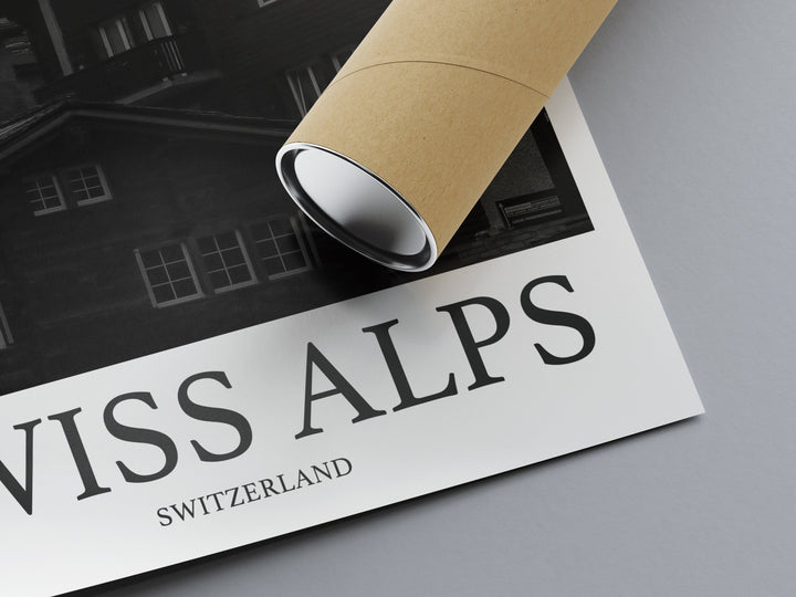 Swiss Alps Photo Print of Swiss Alps Switzerland Travel Photo Hanging Decor Photo Travel Art Gift For Travel Artwork Wall Art Framed