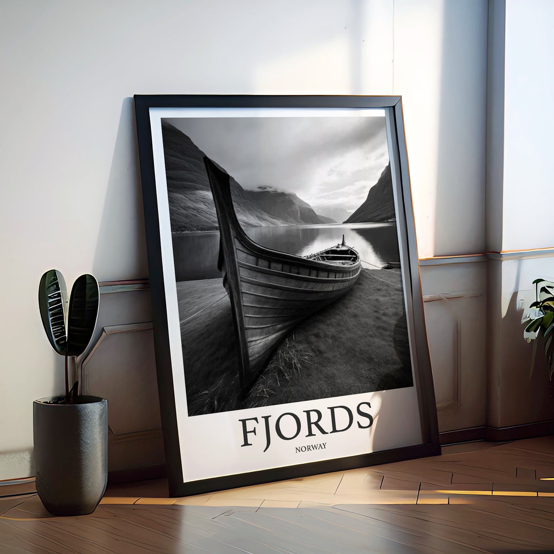 Fjords Photo Print of Fjords Norway Travel Photo Hanging Decor Photo Travel Art Gift For Travel Artwork Wall Art Framed