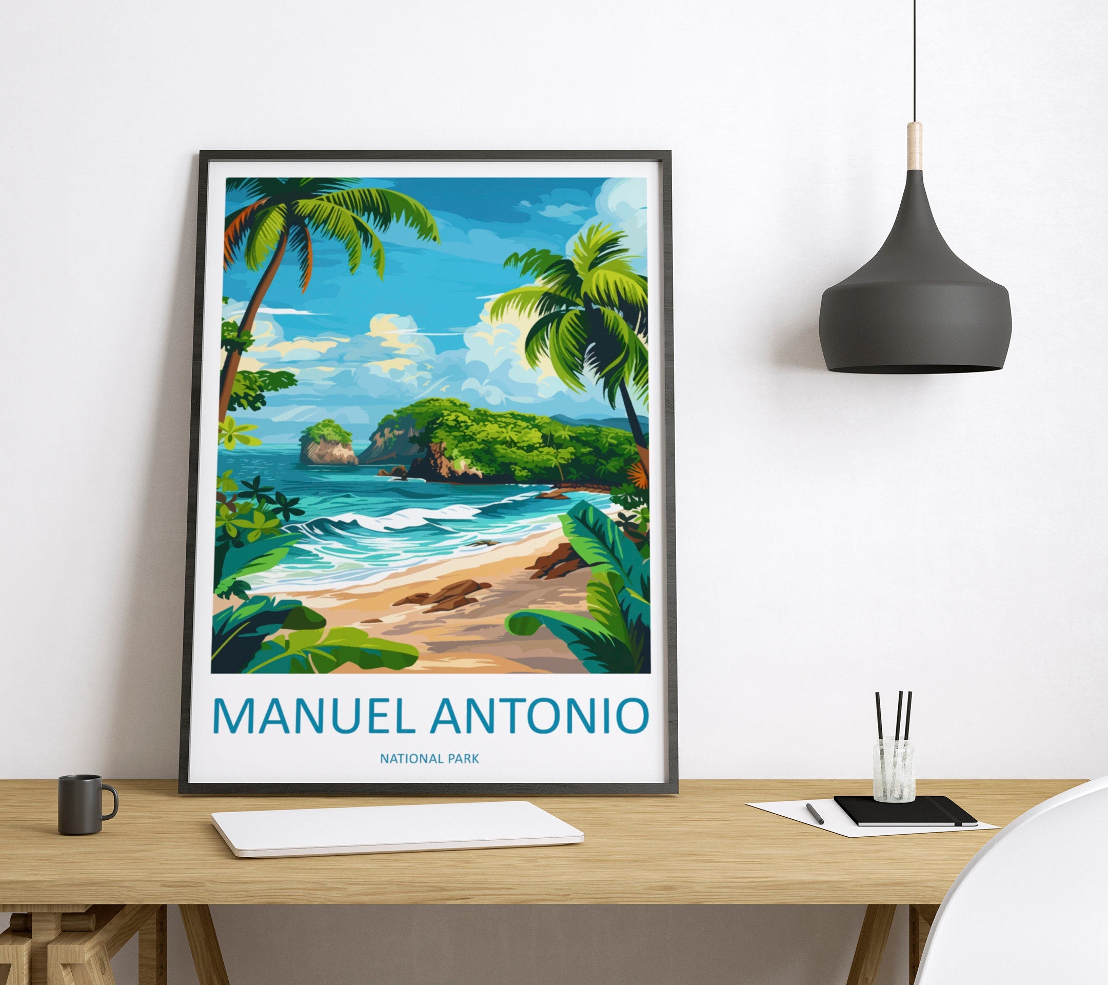 Manuel Antonio Park Travel Print