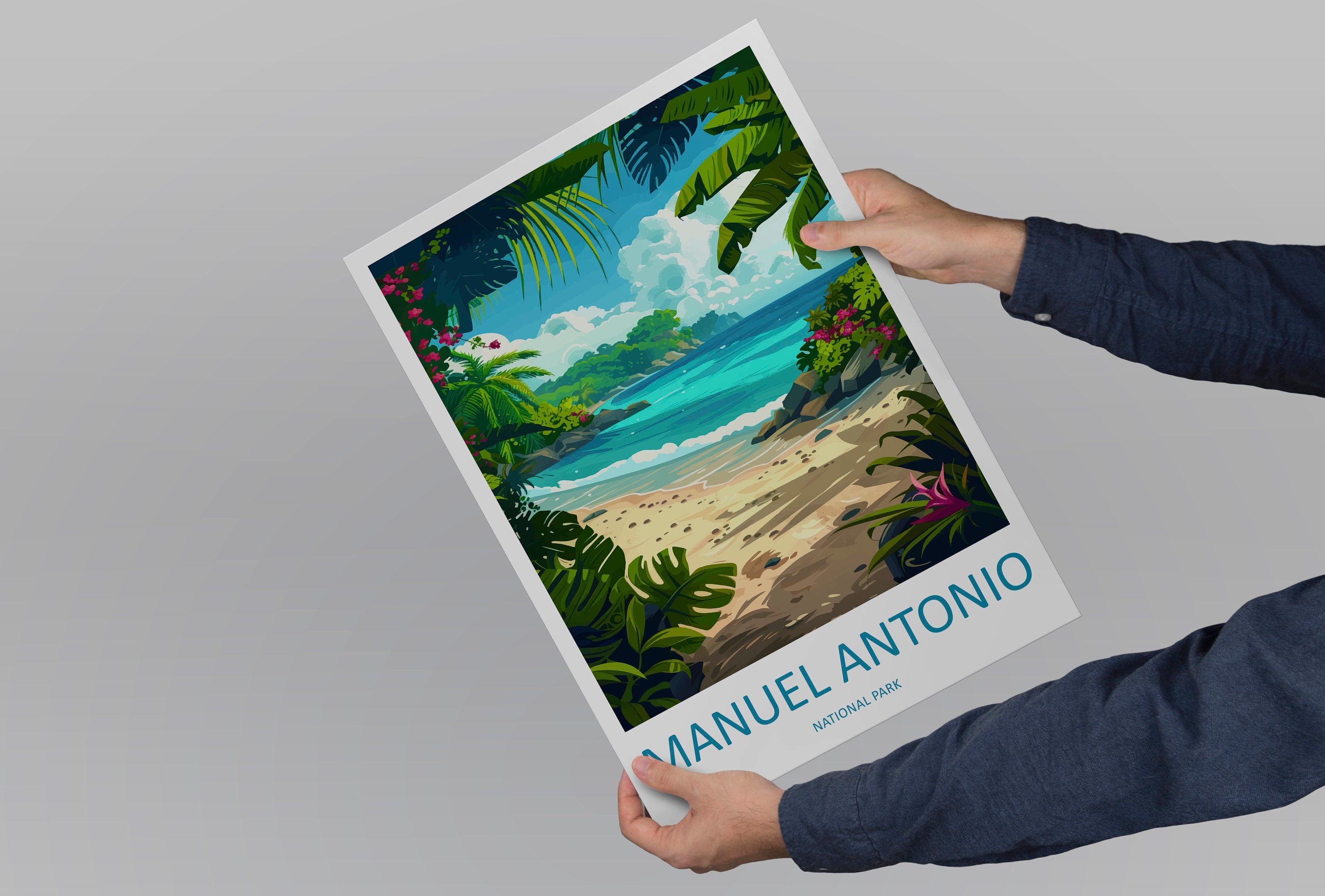 Manuel Antonio Park Travel Print