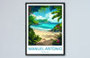 Manuel Antonio Park Travel Print