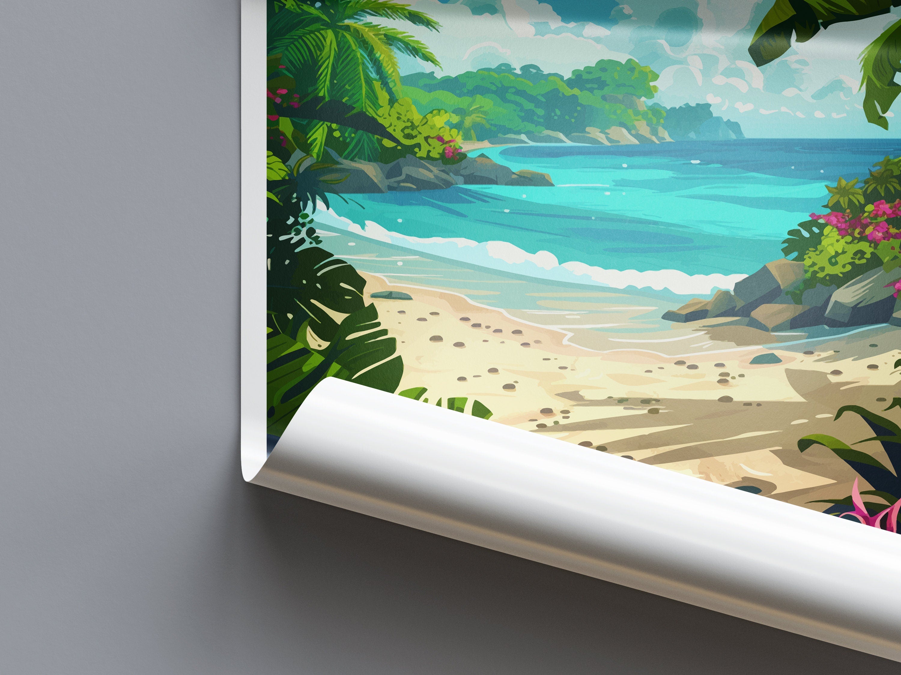 Manuel Antonio Park Travel Print