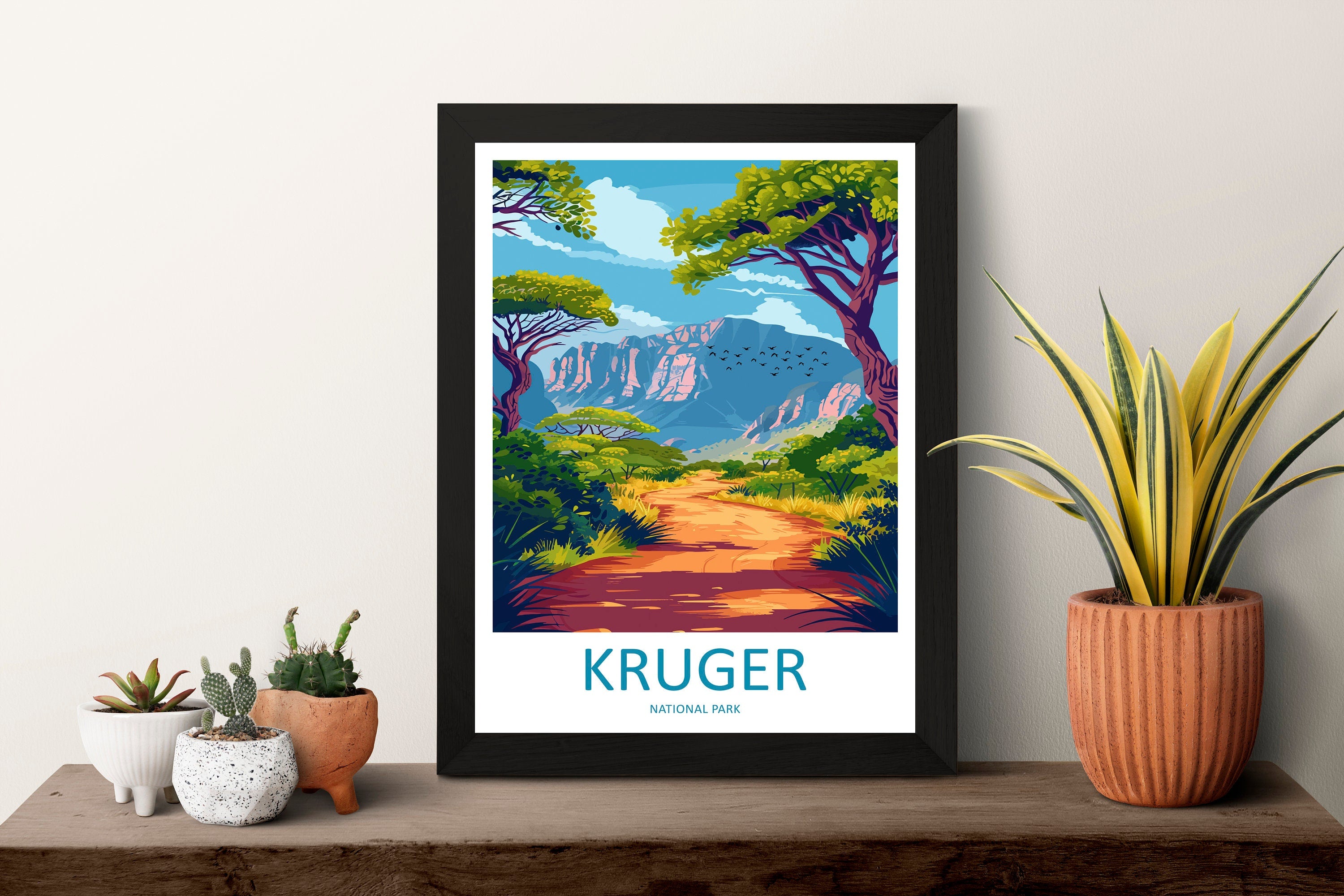 Kruger National Park Travel Print