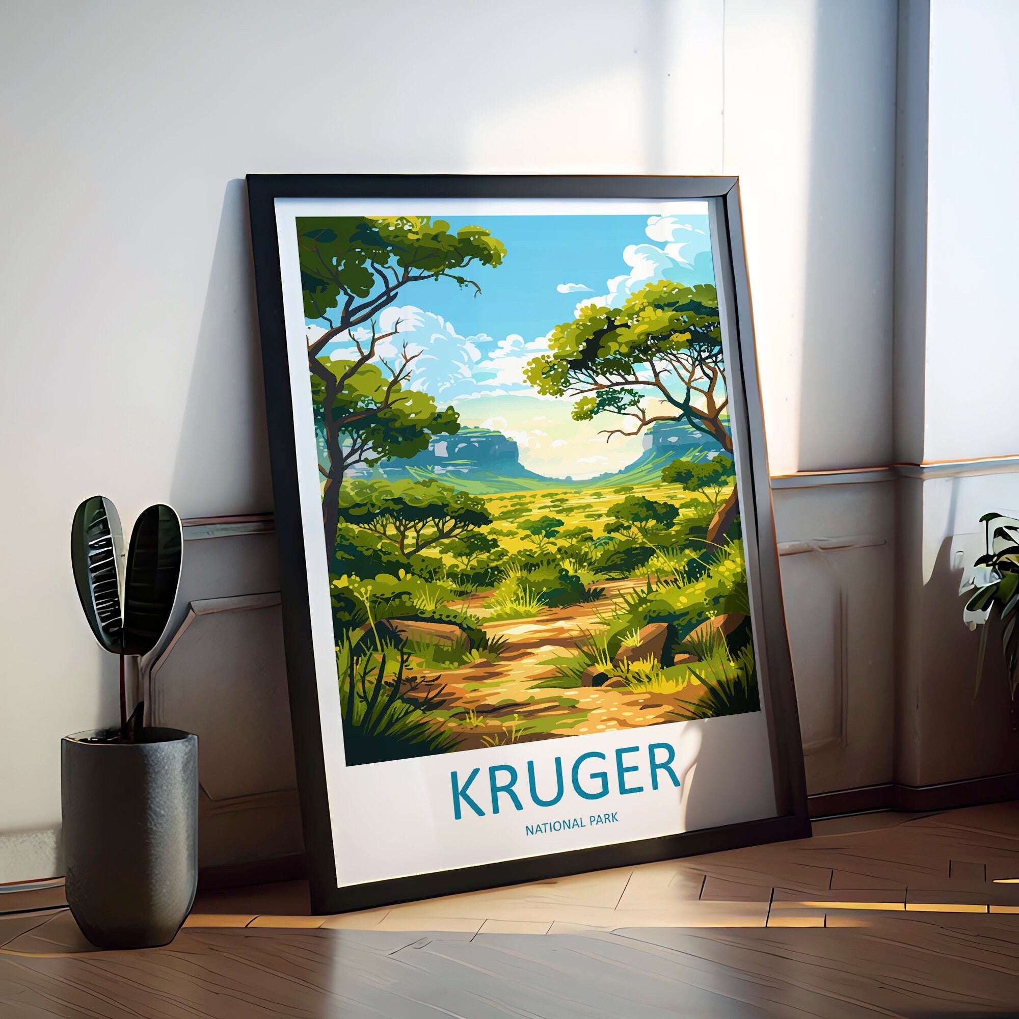 Kruger National Park Travel Print