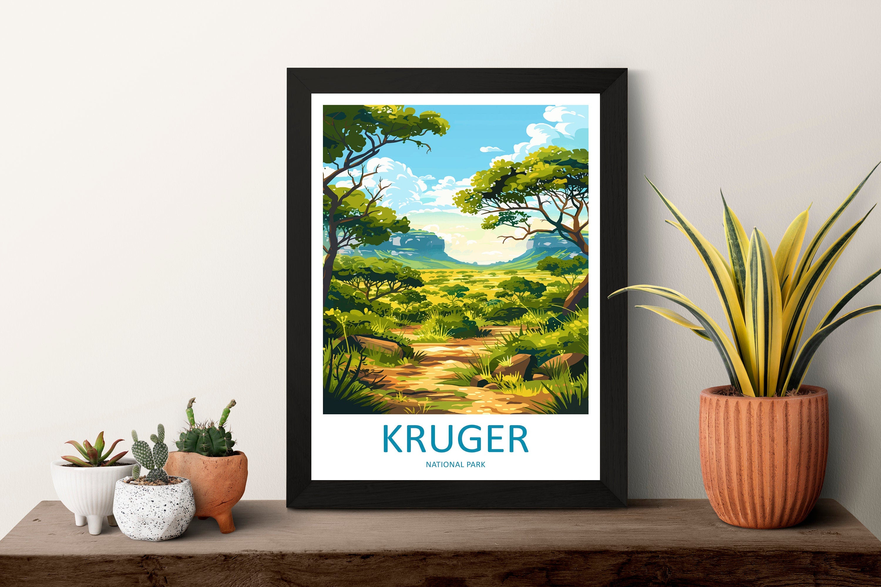 Kruger National Park Travel Print