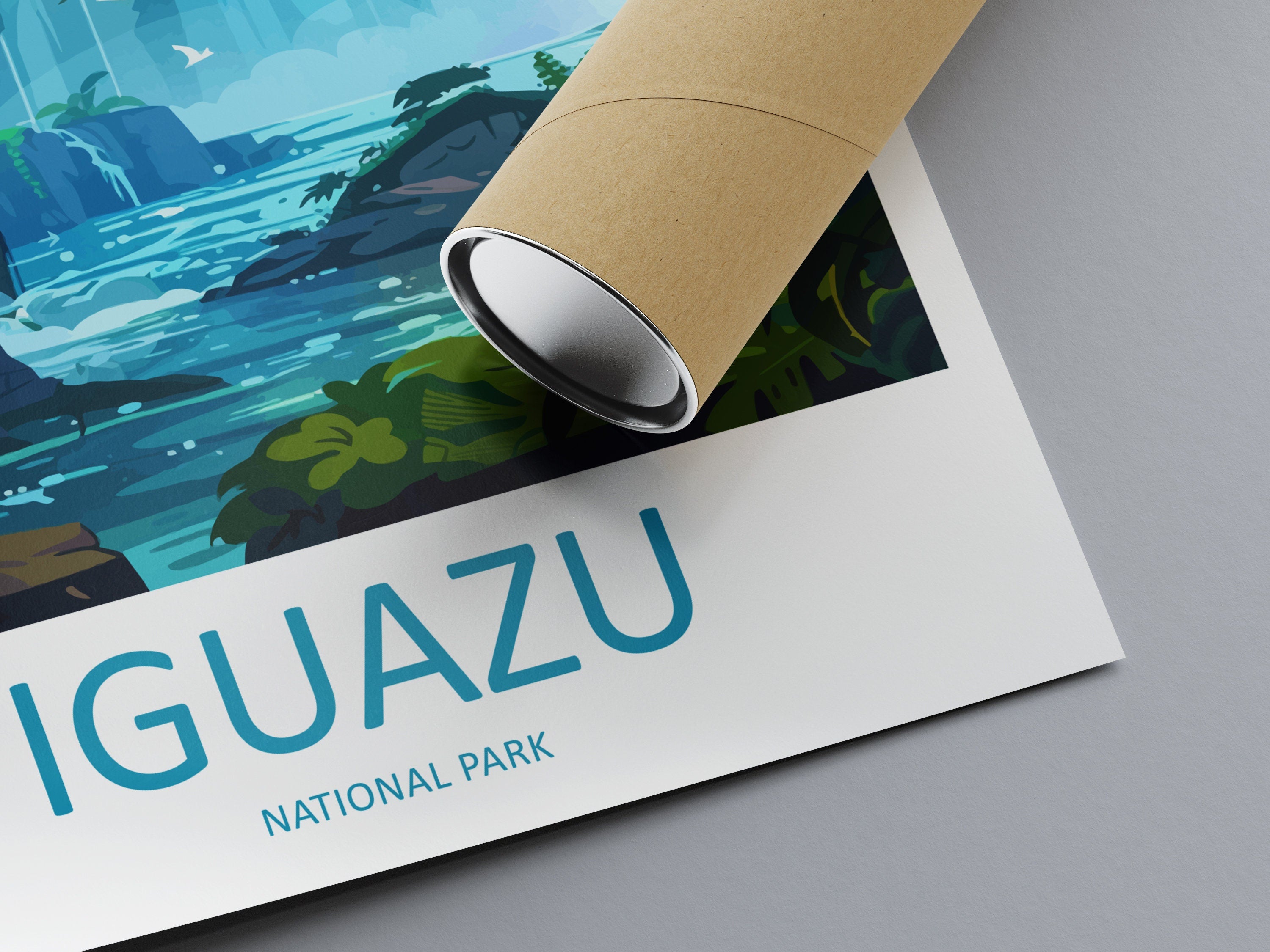 Iguazu Falls Travel Print