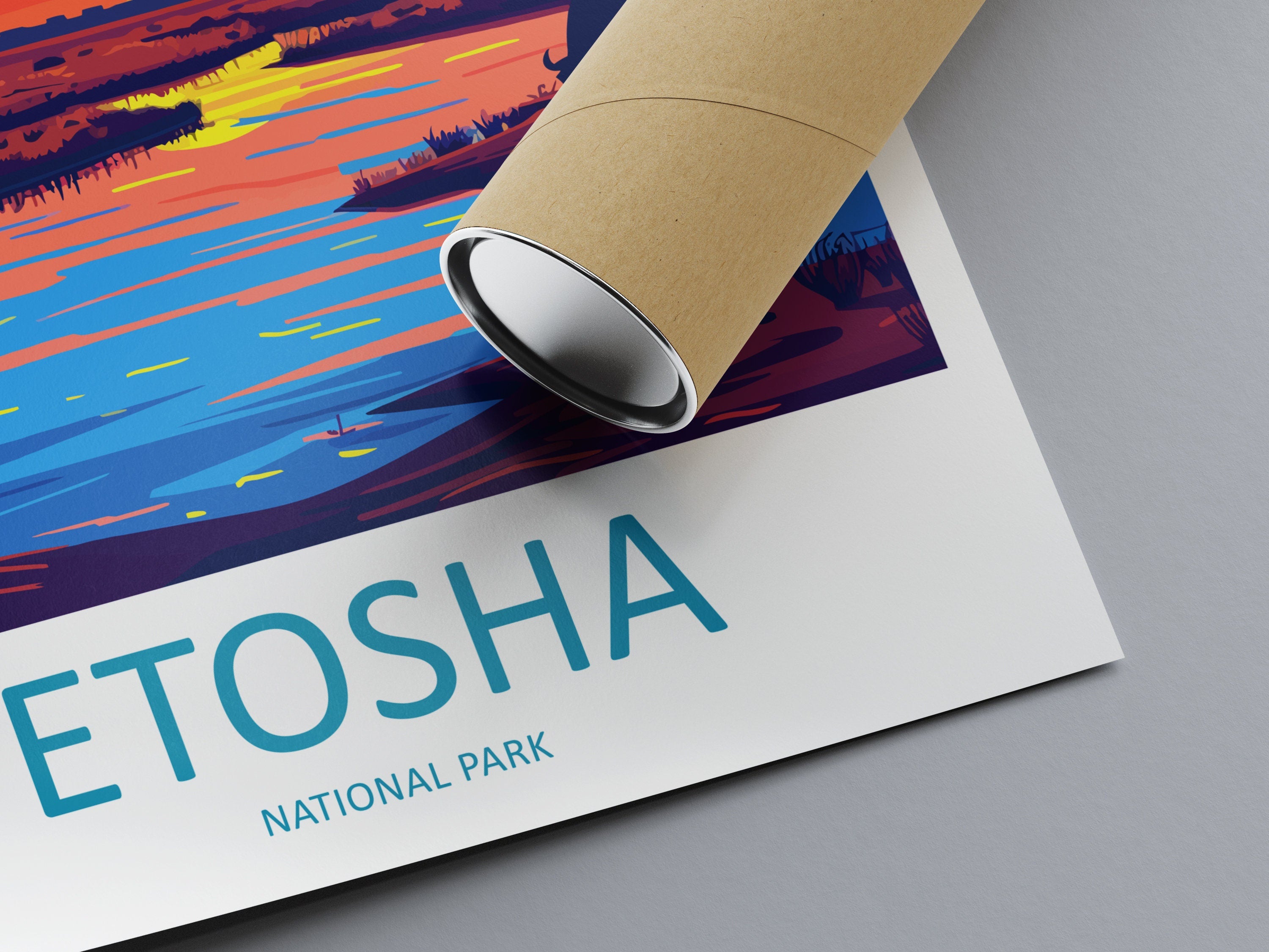 Etosha National Park Travel Print