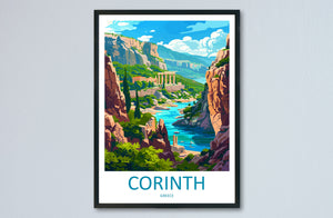 Corinth Travel Print