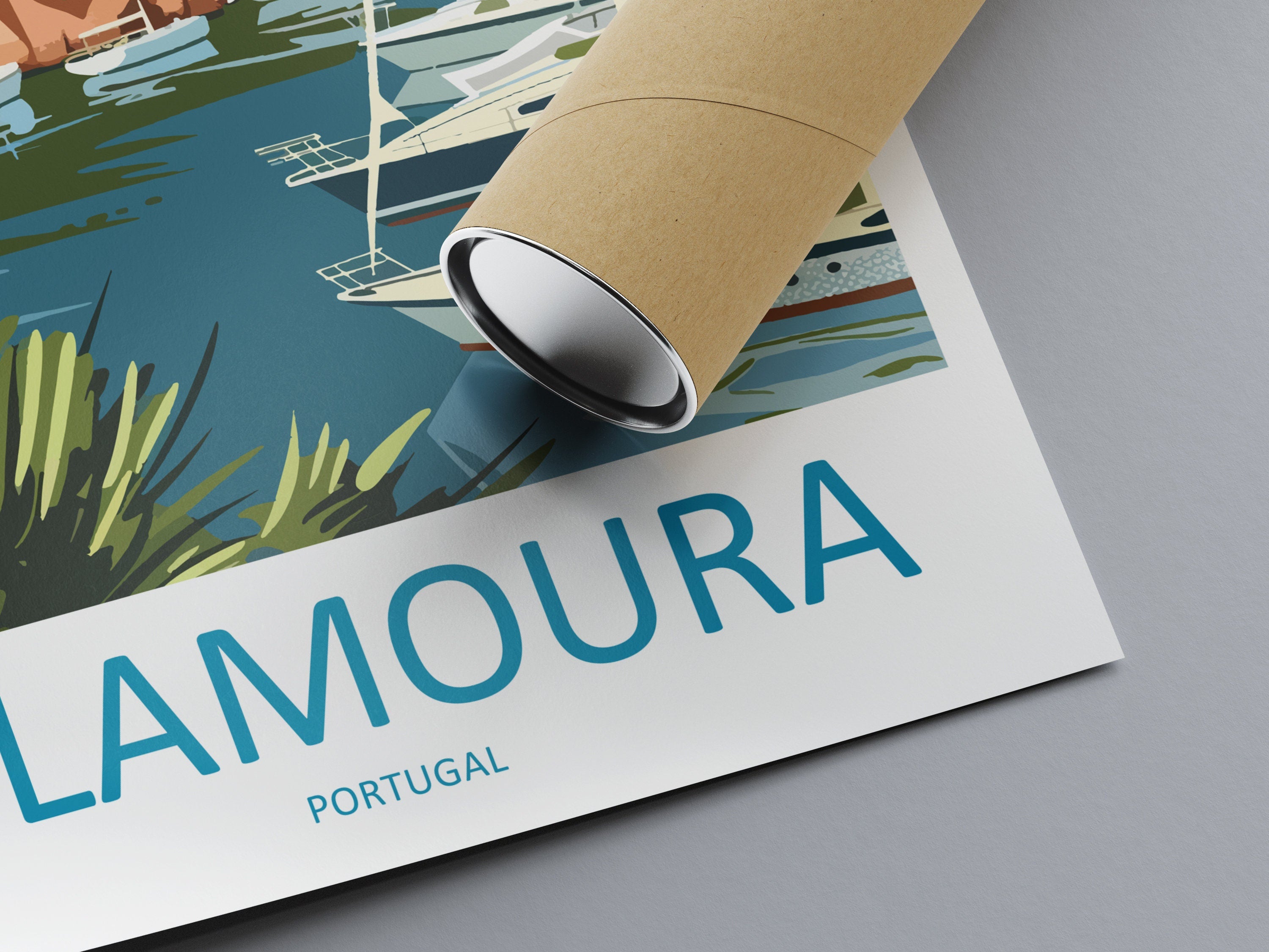 Vilamoura Travel Print