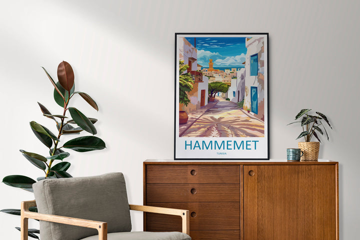 Hammemet Travel Print Wall Art HammemetWall Hanging Home Decoration Hammemet Gift Art Lovers Wall Art Print Art Hammemet Travel Art