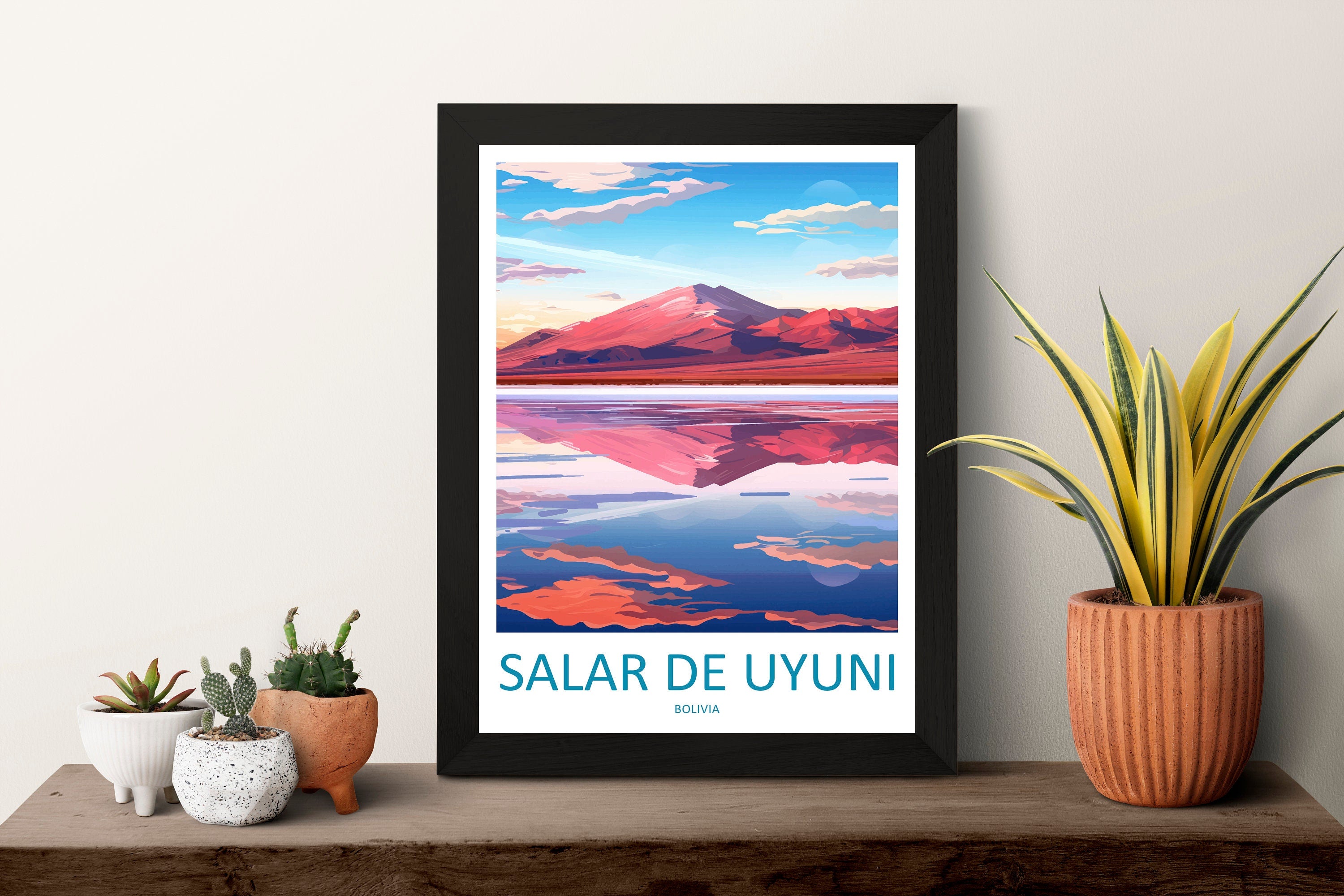 Salar de Uyuni Travel Print