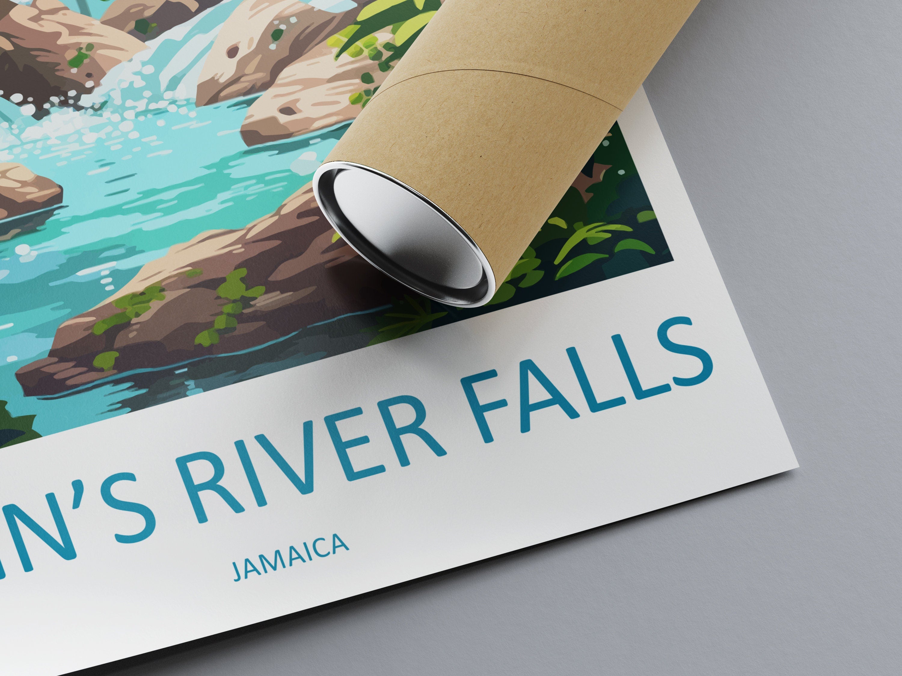 Dunns River Falls Travel Print