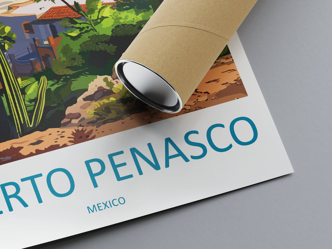 Puerto Peñasco Travel Print Wall Art Puerto Peñasco Home Decoration Puerto Peñasco Gift Art Lovers Art Print Art Puerto Peñasco Poster Art