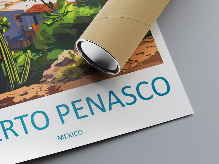 Puerto Peñasco Travel Print Wall Art Puerto Peñasco Home Decoration Puerto Peñasco Gift Art Lovers Art Print Art Puerto Peñasco Poster Art