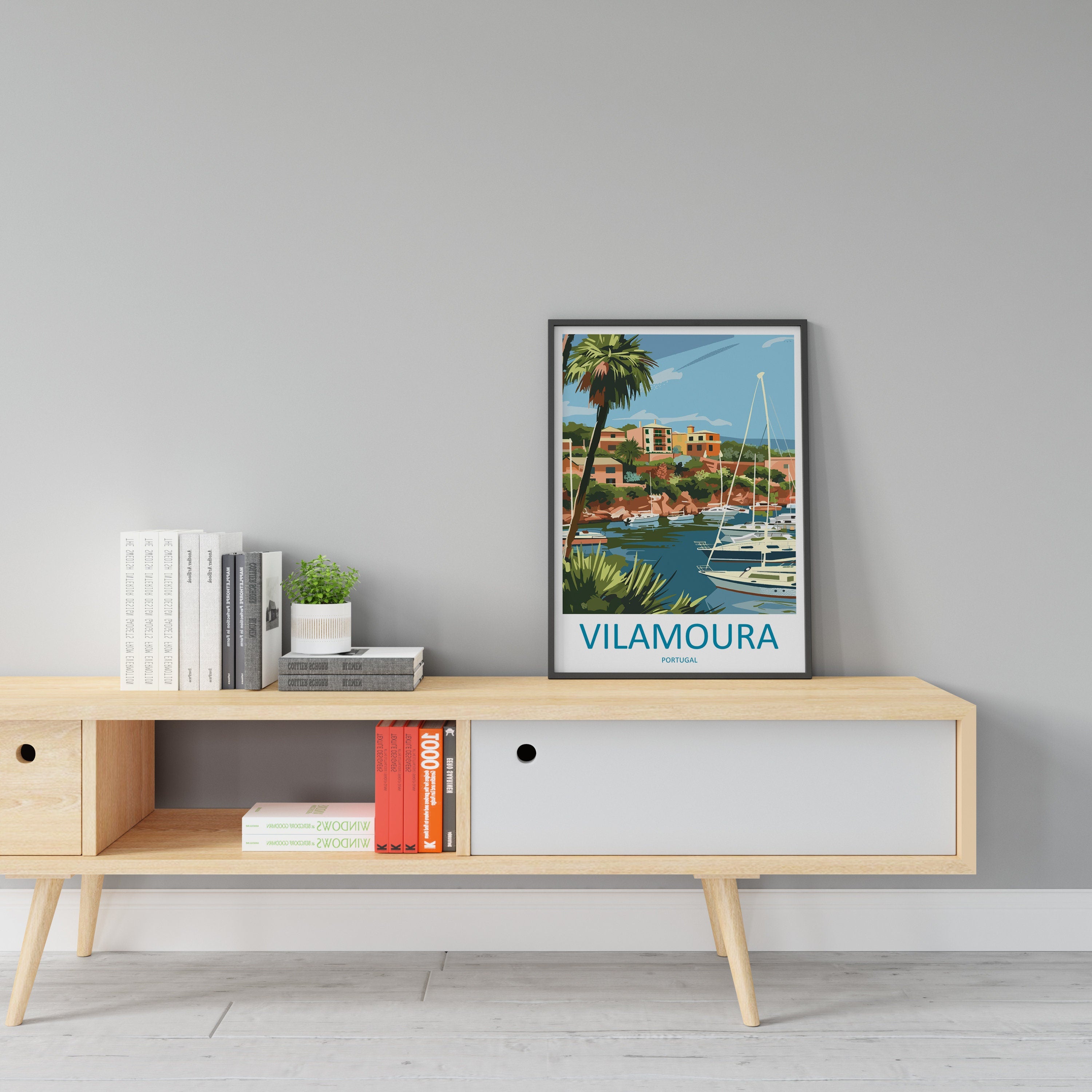 Vilamoura Travel Print