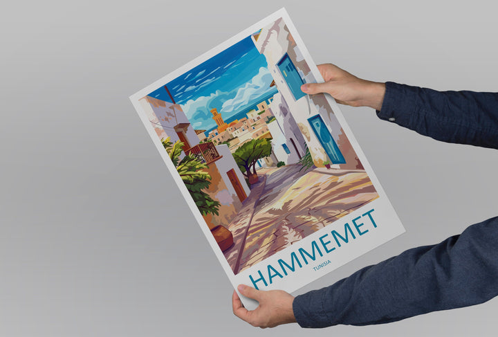 Hammemet Travel Print Wall Art HammemetWall Hanging Home Decoration Hammemet Gift Art Lovers Wall Art Print Art Hammemet Travel Art