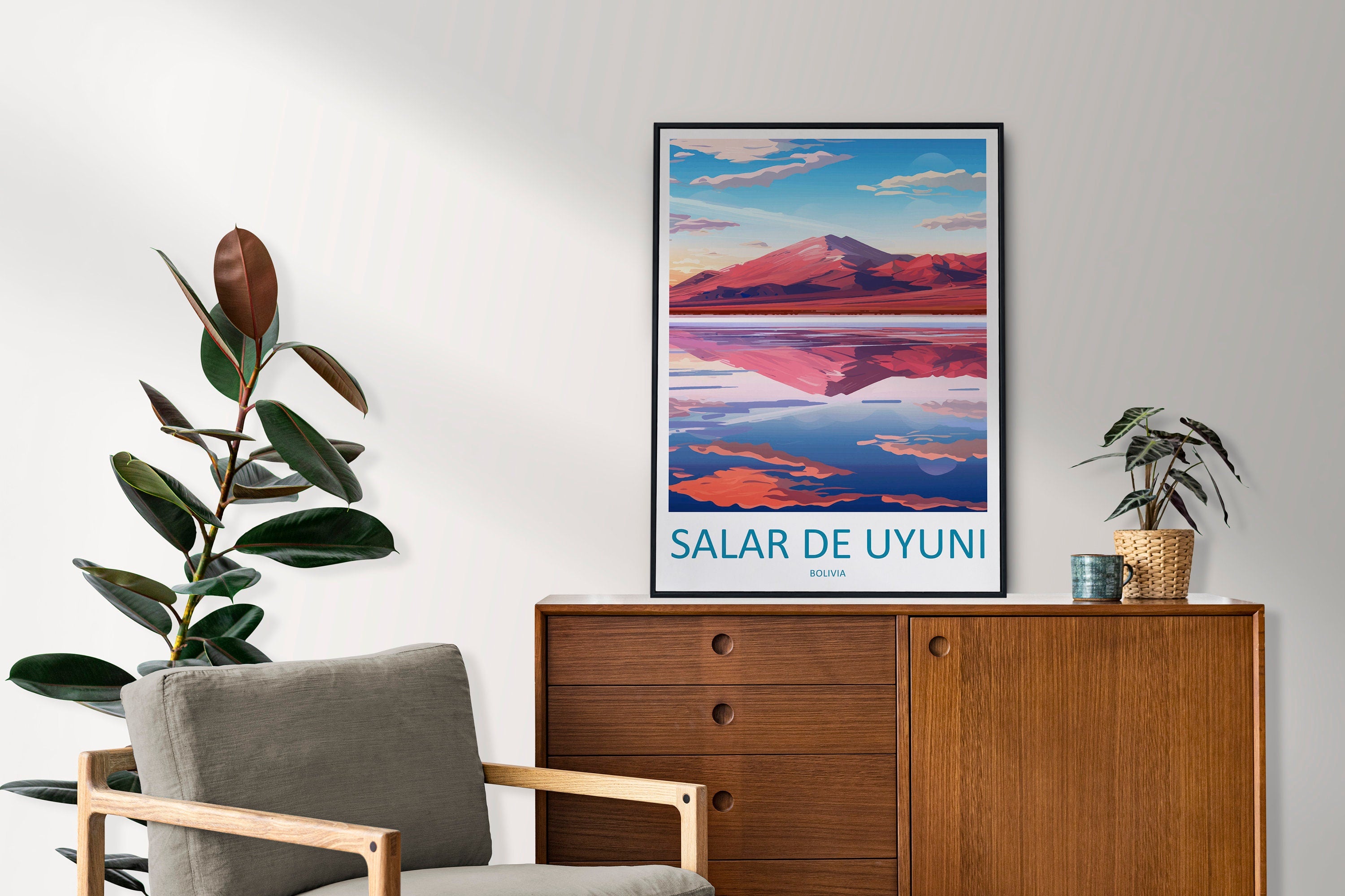 Salar de Uyuni Travel Print