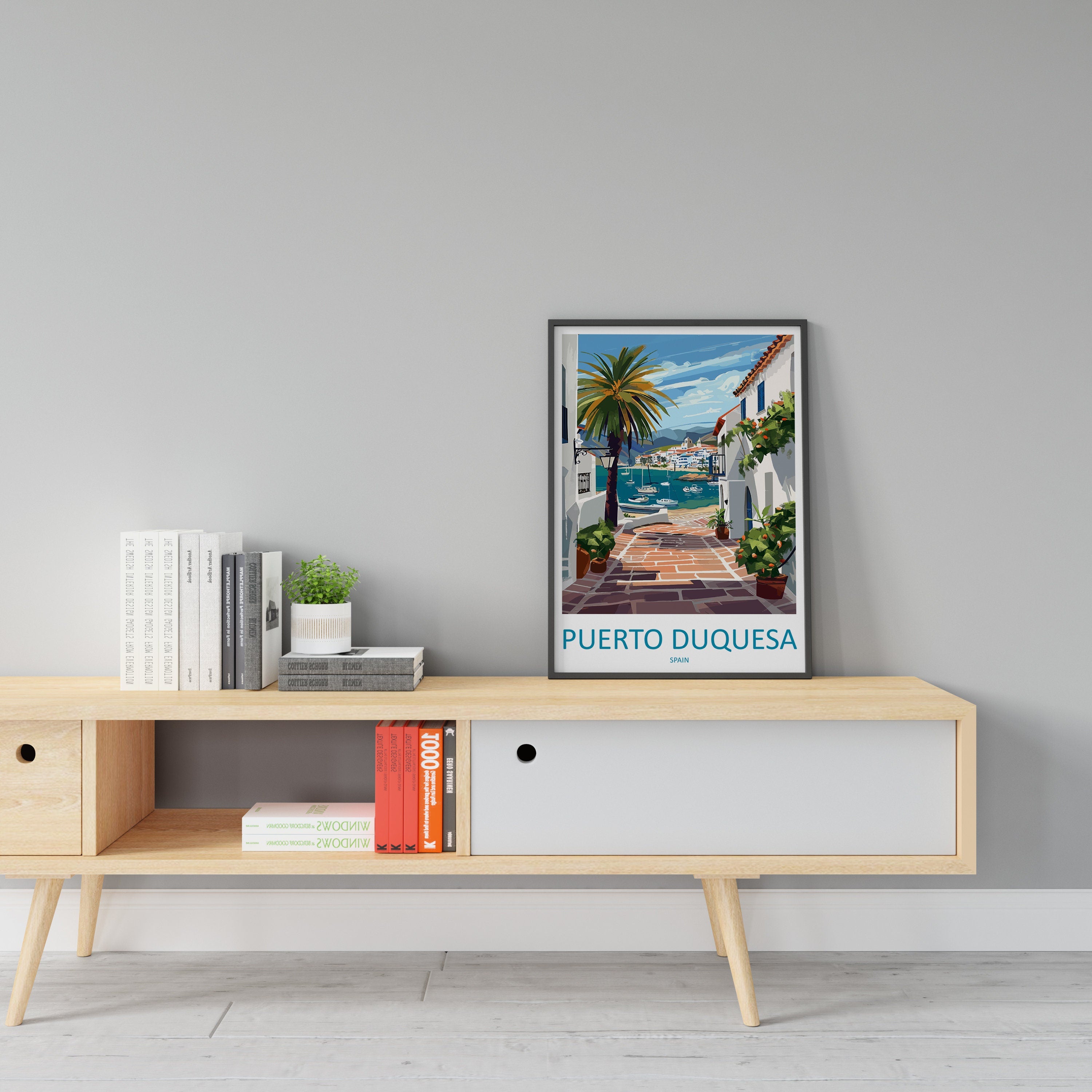 Puerto Duquesa Travel Print