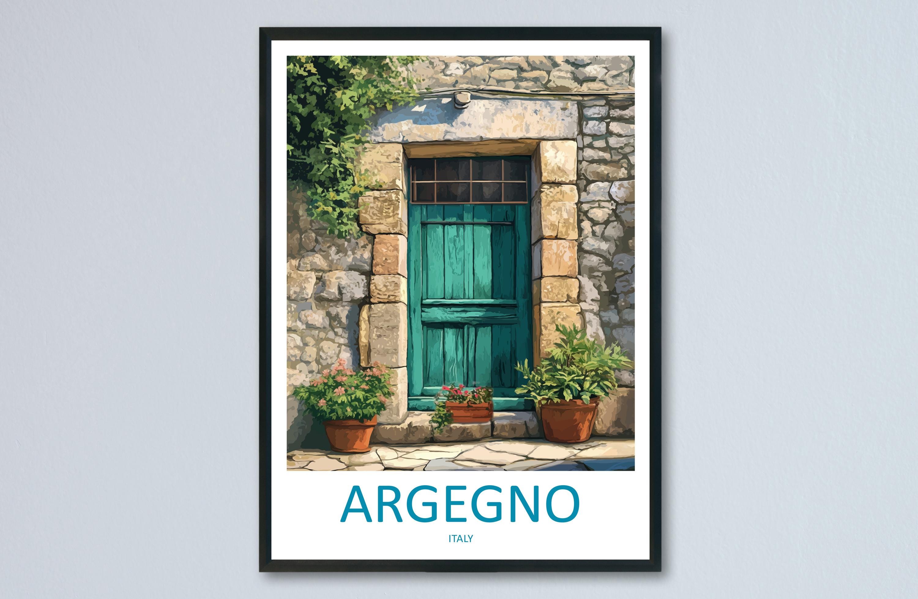 Argegno Travel Print