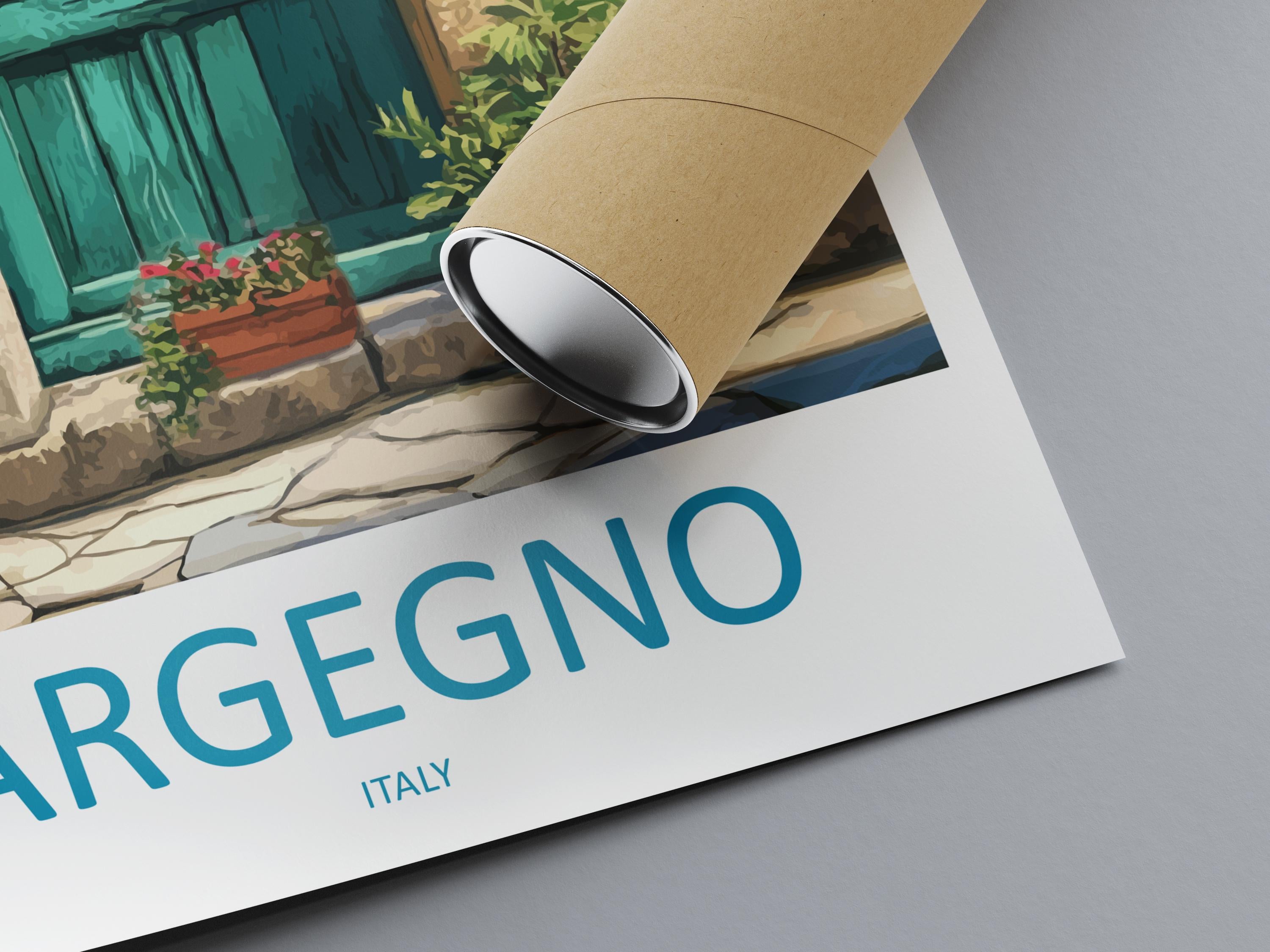 Argegno Travel Print