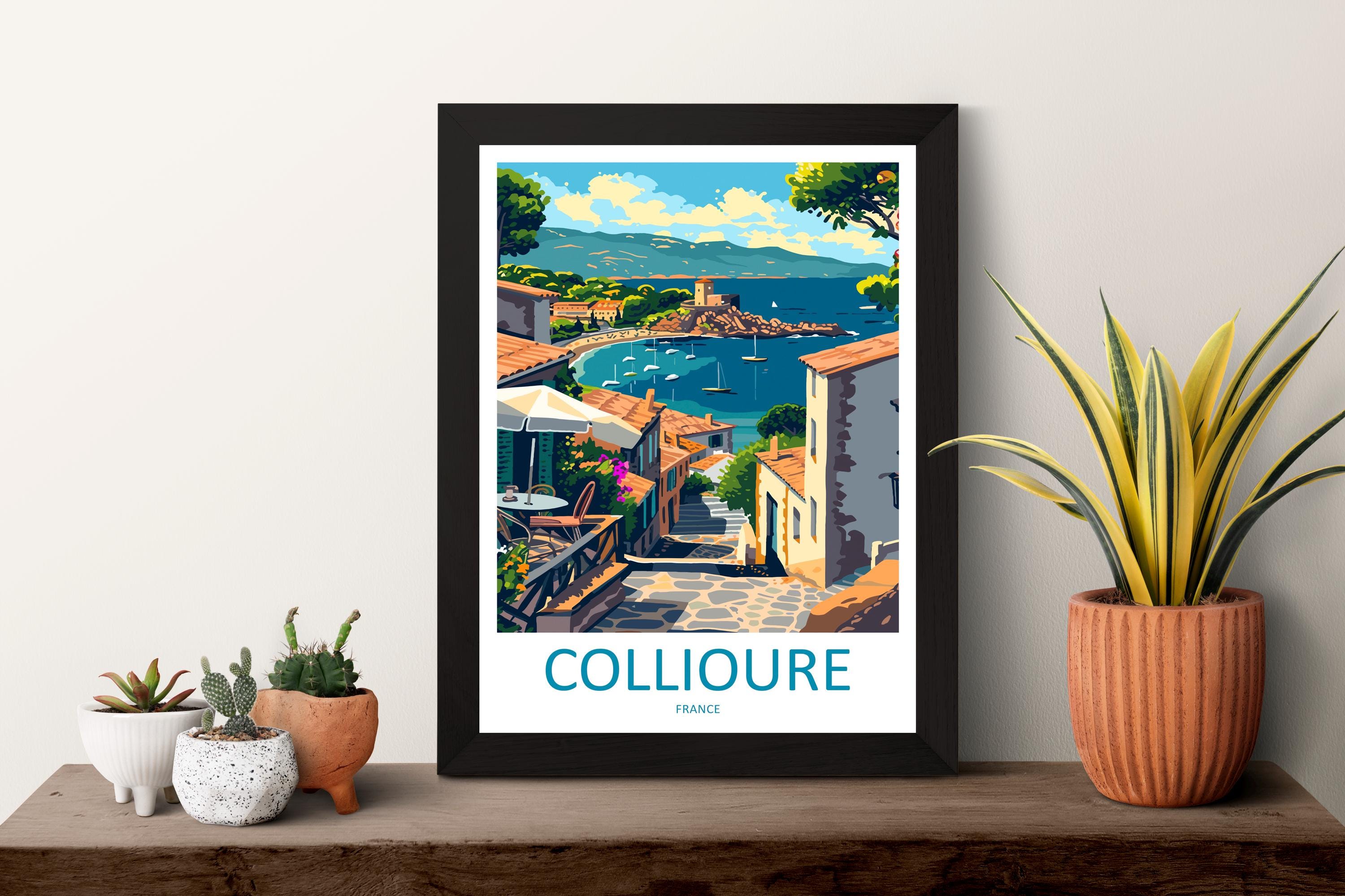 Collioure Travel Print