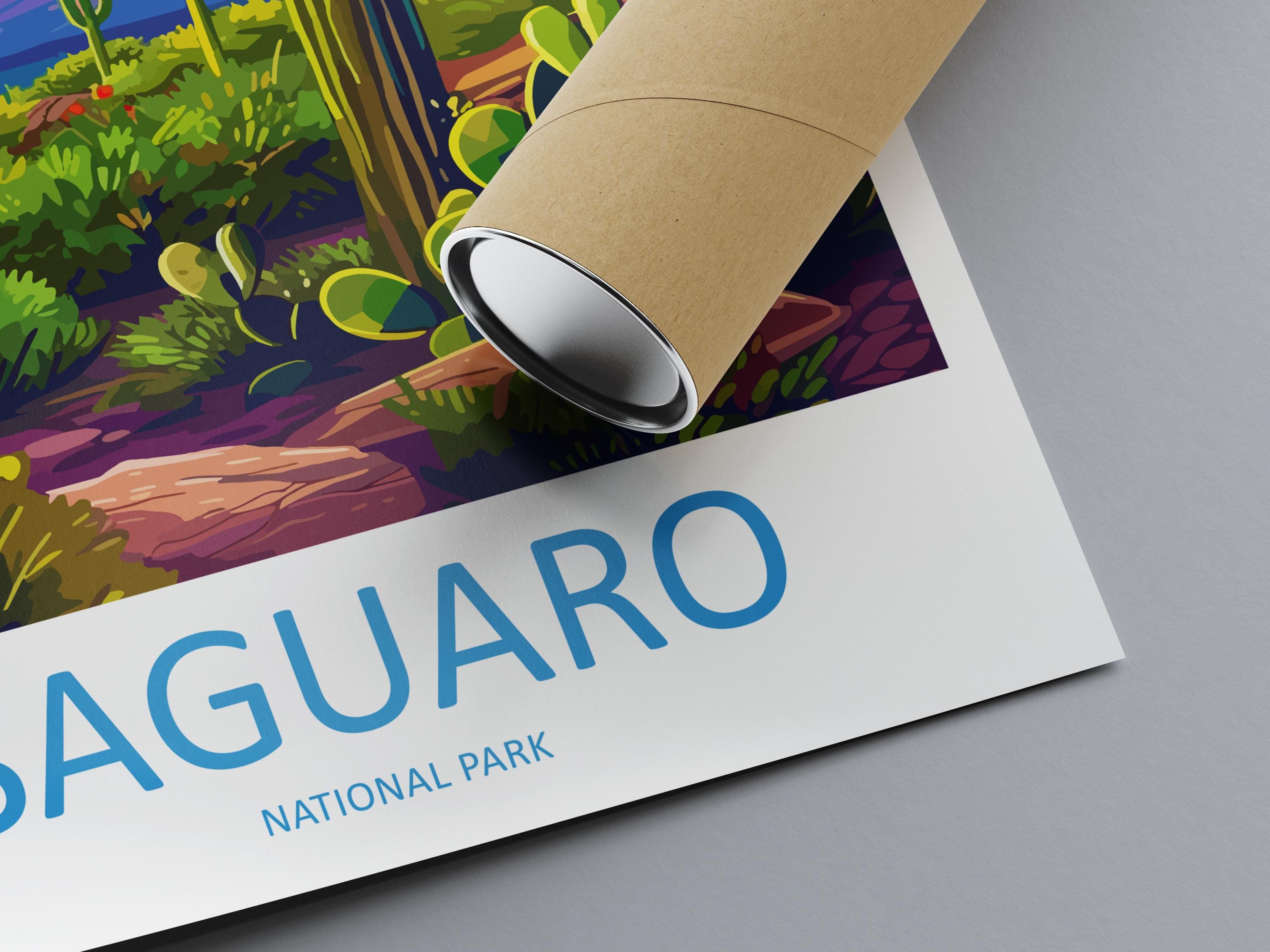 Saguaro National Park Travel Print