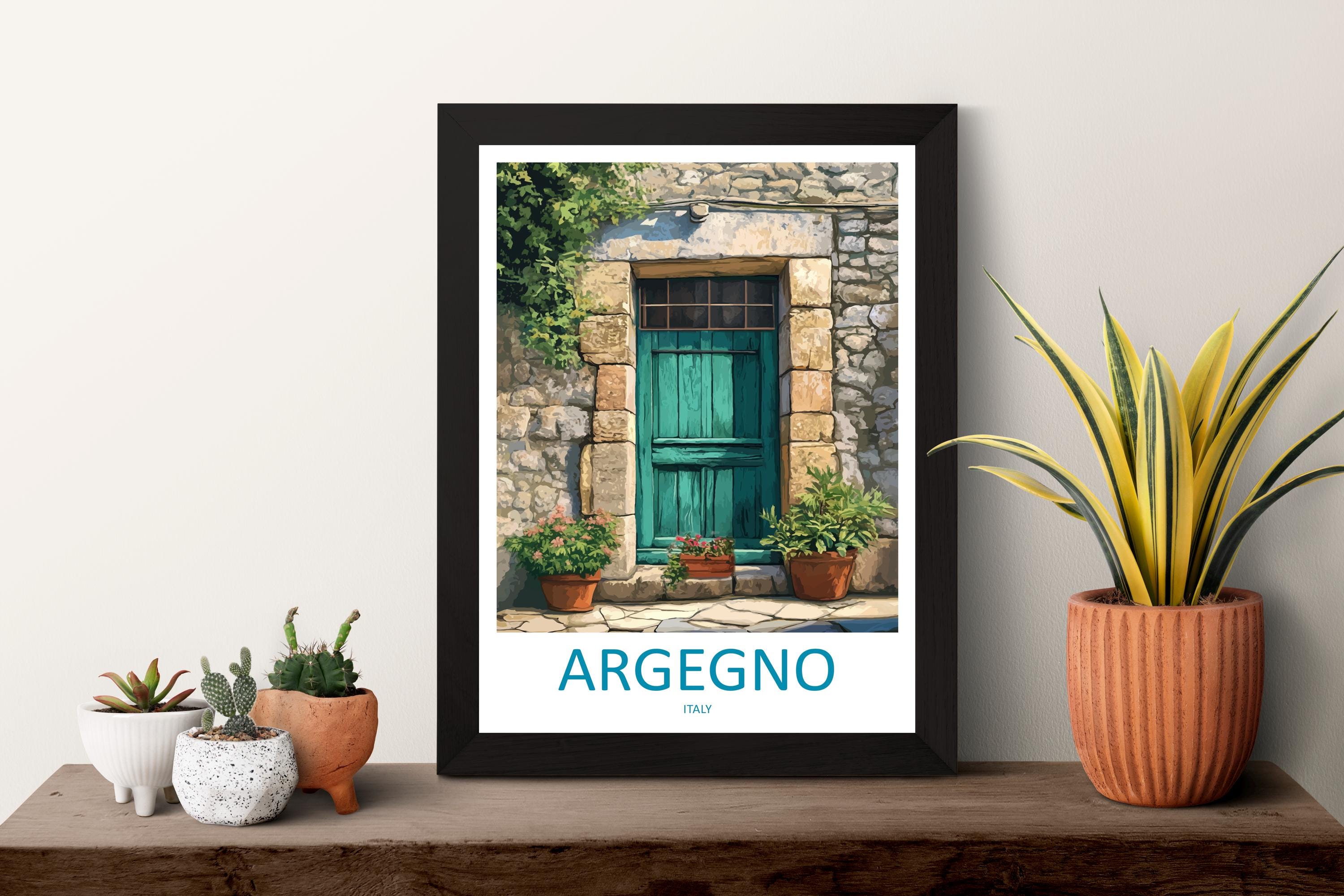 Argegno Travel Print