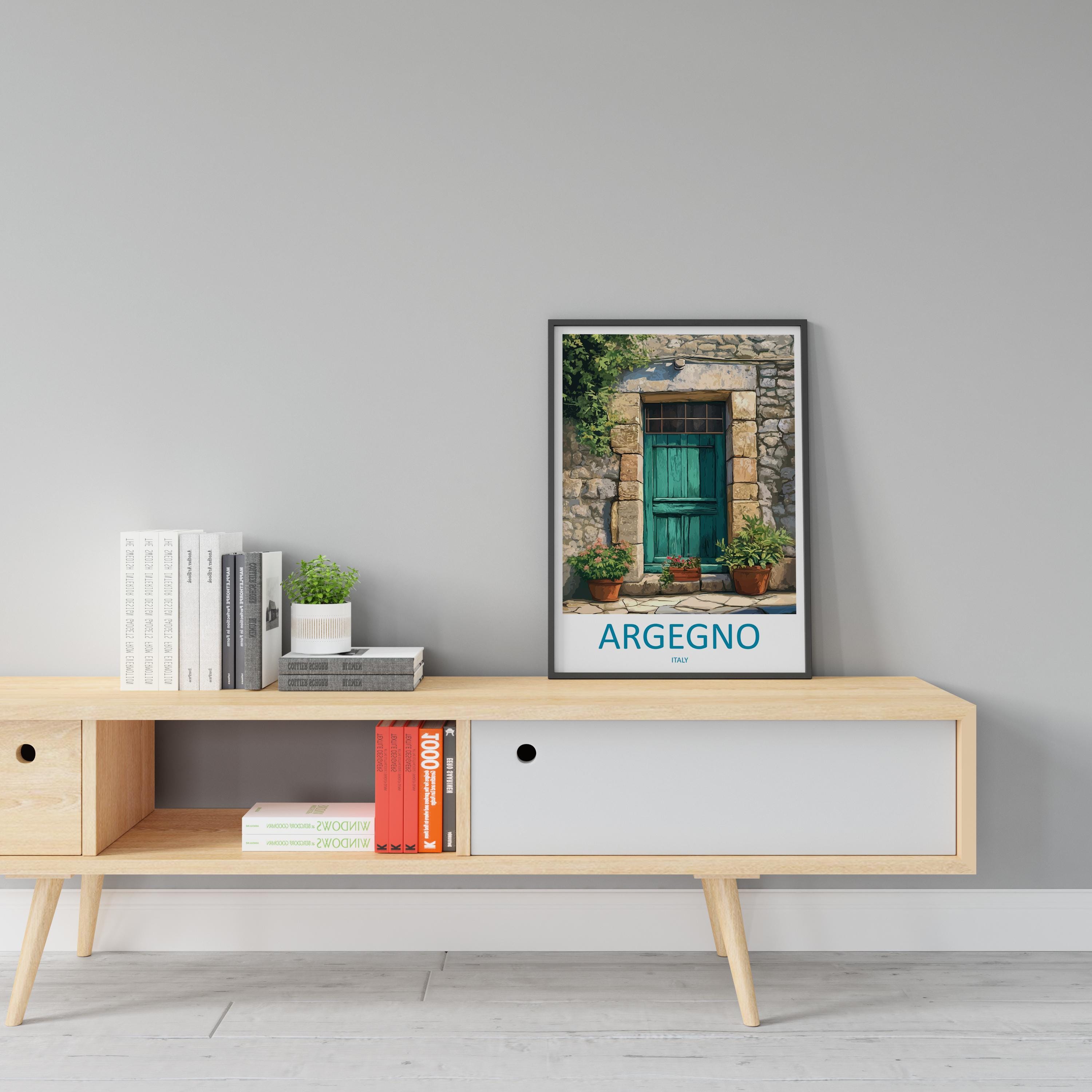 Argegno Travel Print