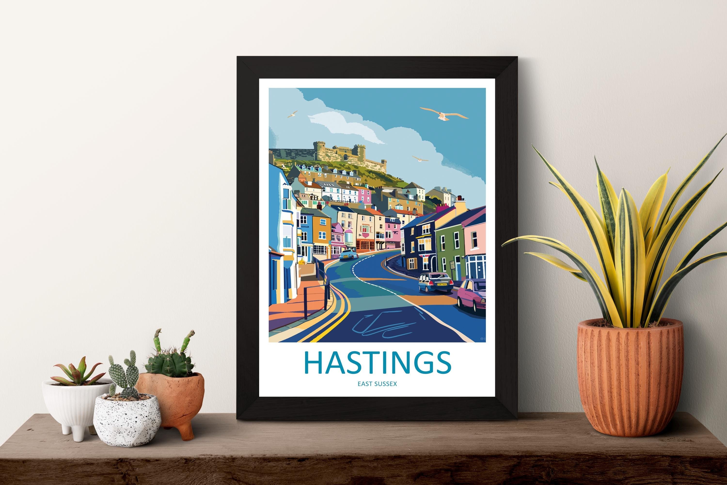 Hastings Travel Print