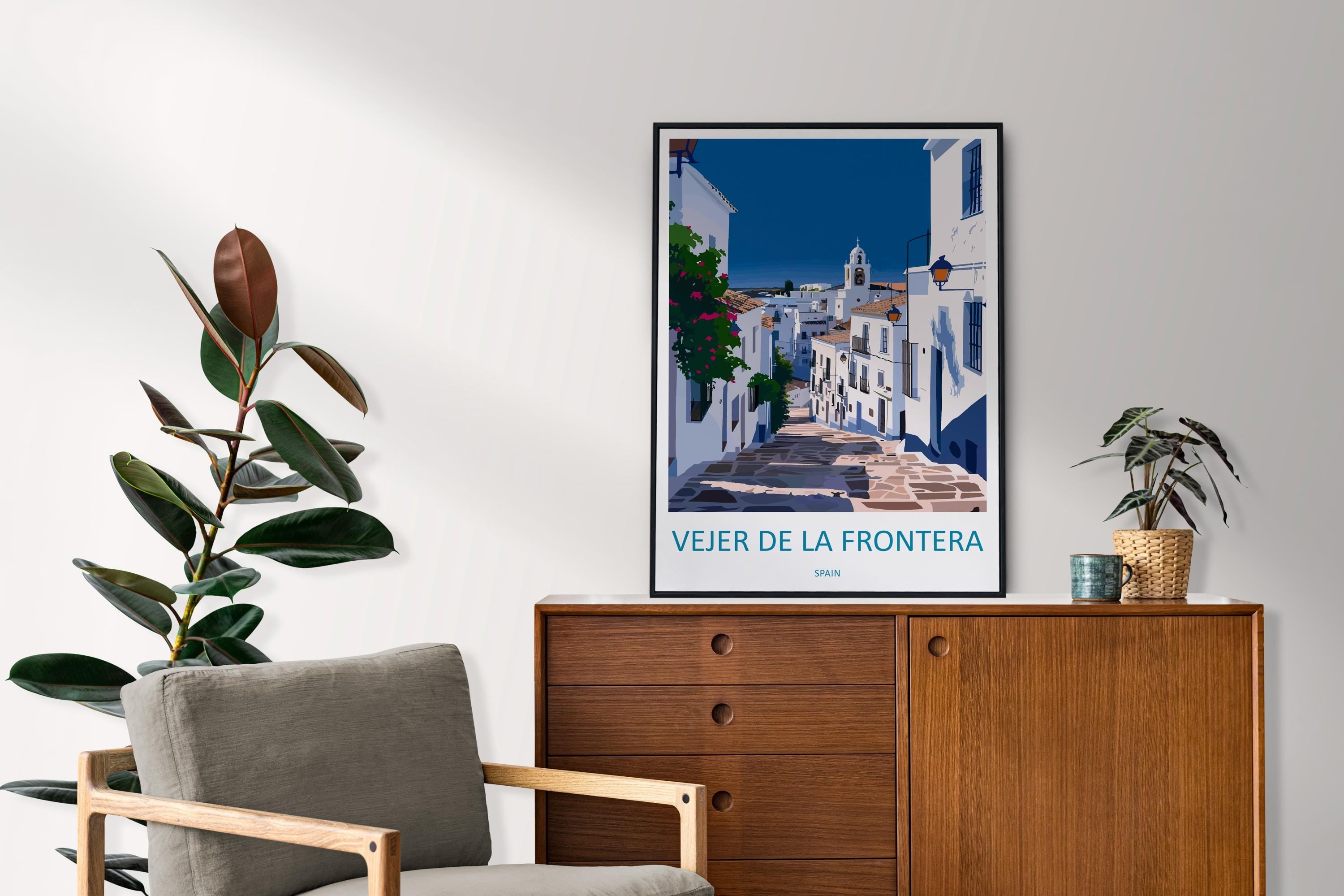 Vejer de la Frontera Travel Print