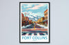 Fort Collins Travel Print