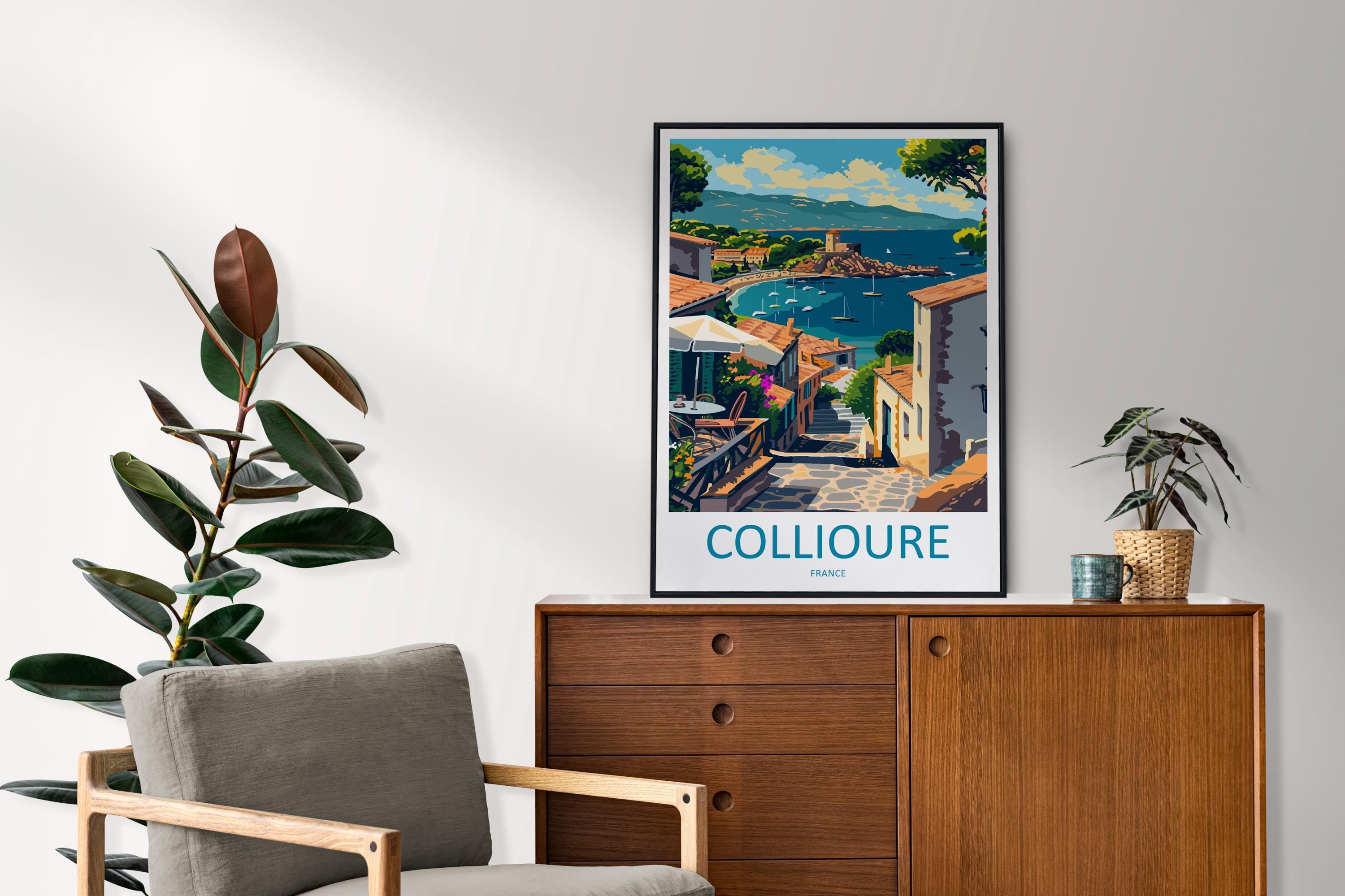 Collioure Travel Print