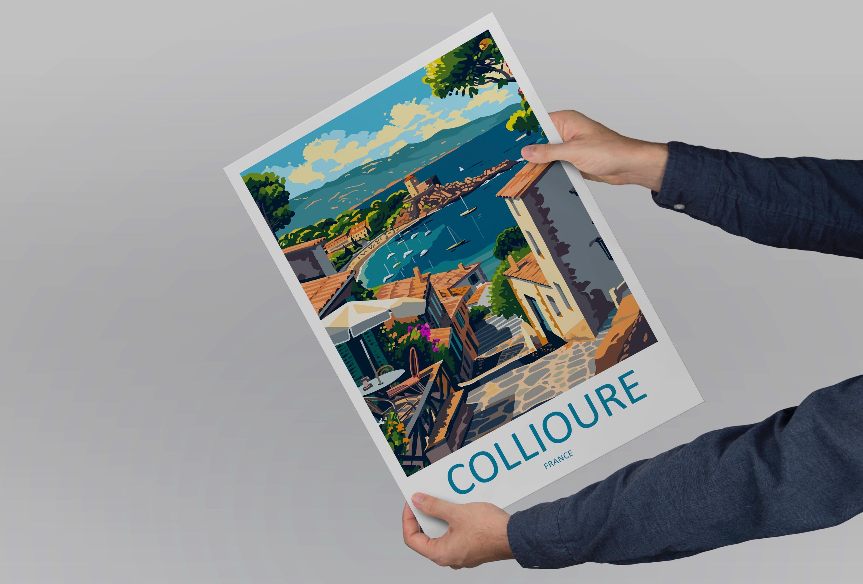 Collioure Travel Print