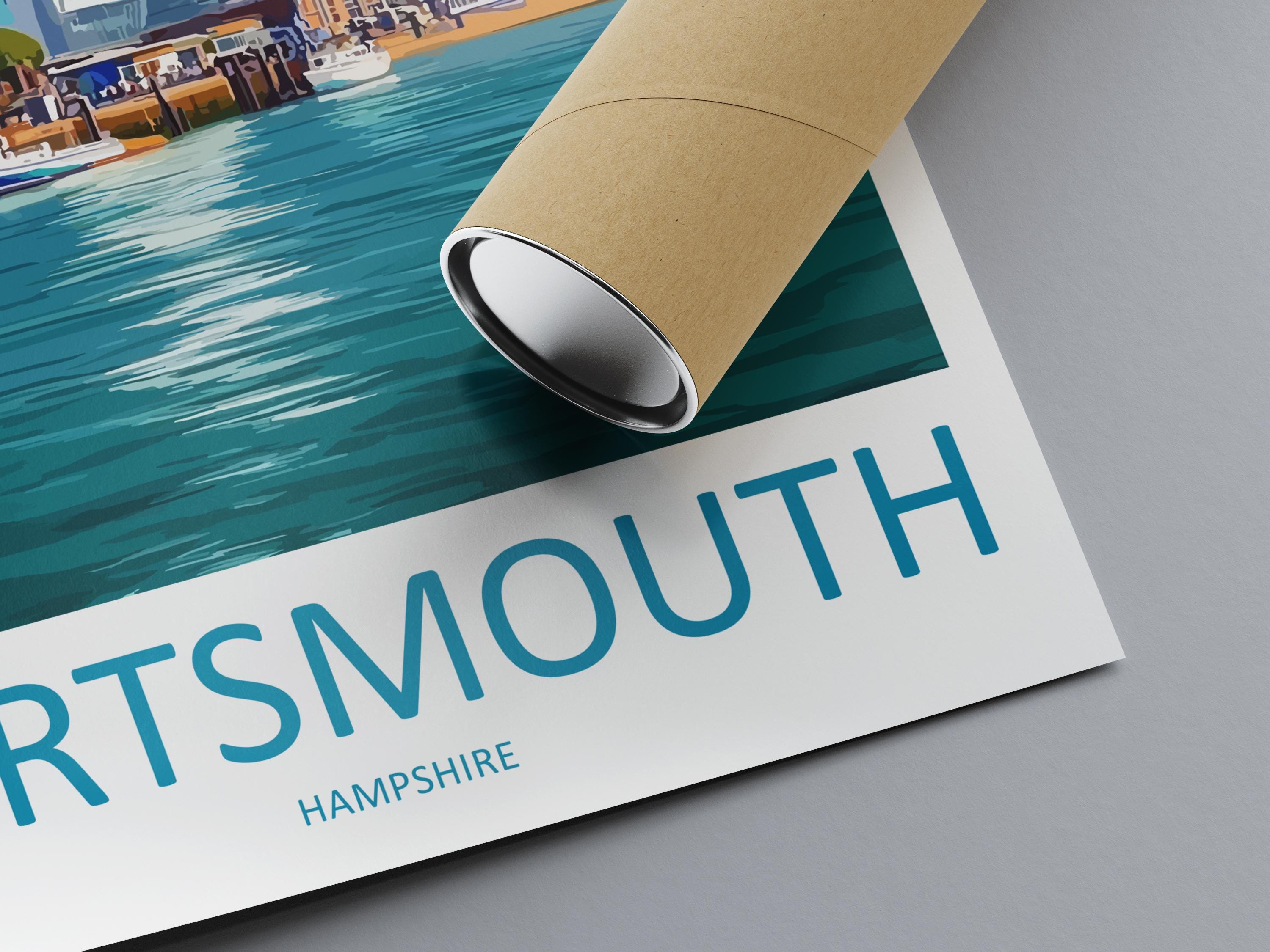 Portsmouth Print Home Decor Landscape Art Print Portsmouth Wall Art for Nature Enthusiast Gift Wall Hanging Portsmouth Poster Art Portsmouth