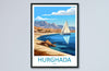 Hurghada Travel Print Hurghada Wall Decor Egypt Hurghada Art Hurghada Wall Art Egypt Poster Gift Hurghada for Beach and Diving Lovers Egypt