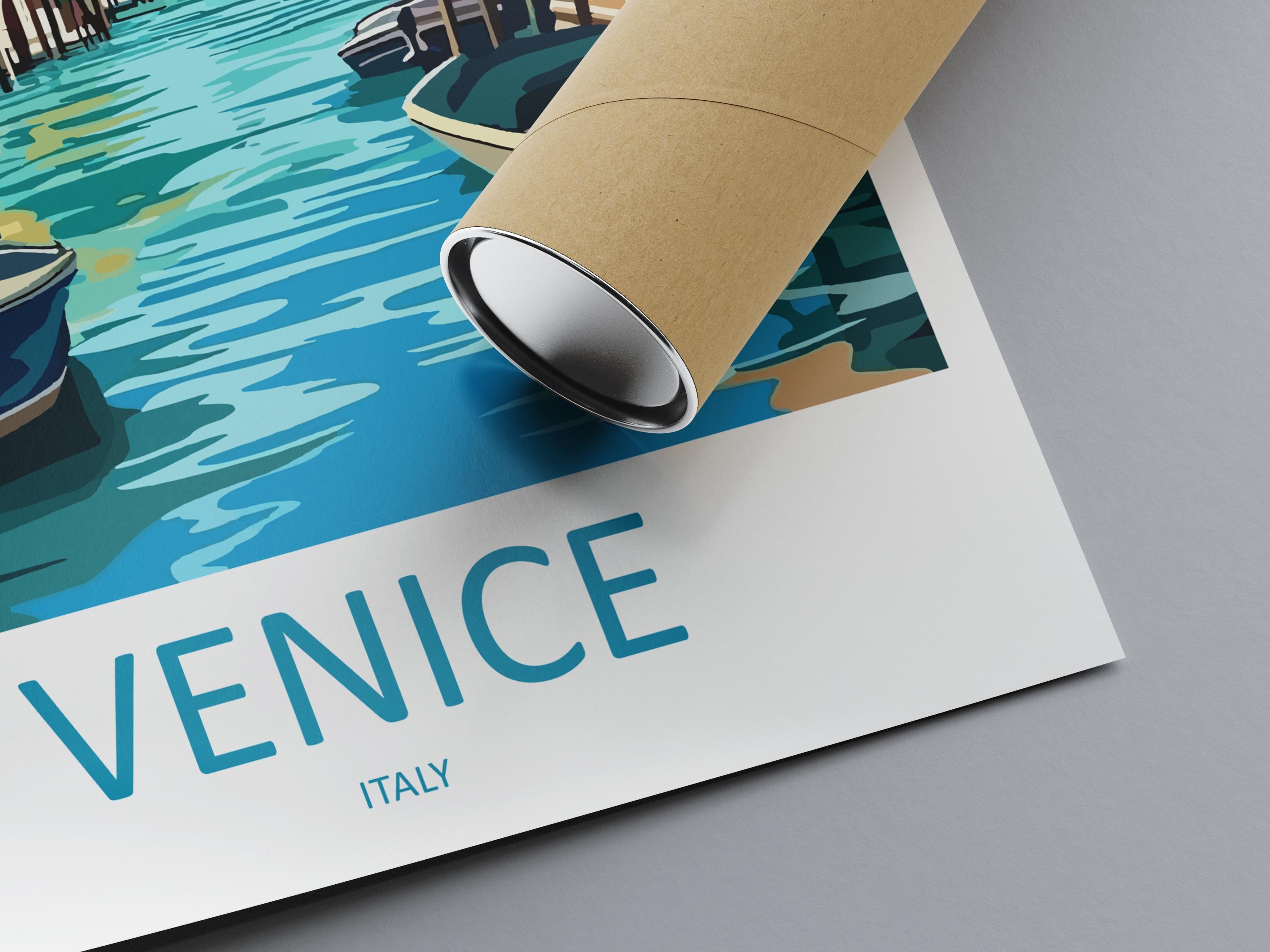 Venice Travel Print Wall Art Venice Italy Wall Hanging Home Decoration Venice Gift Art Lovers Wall Art Print Venice Italy St. Mark's Square