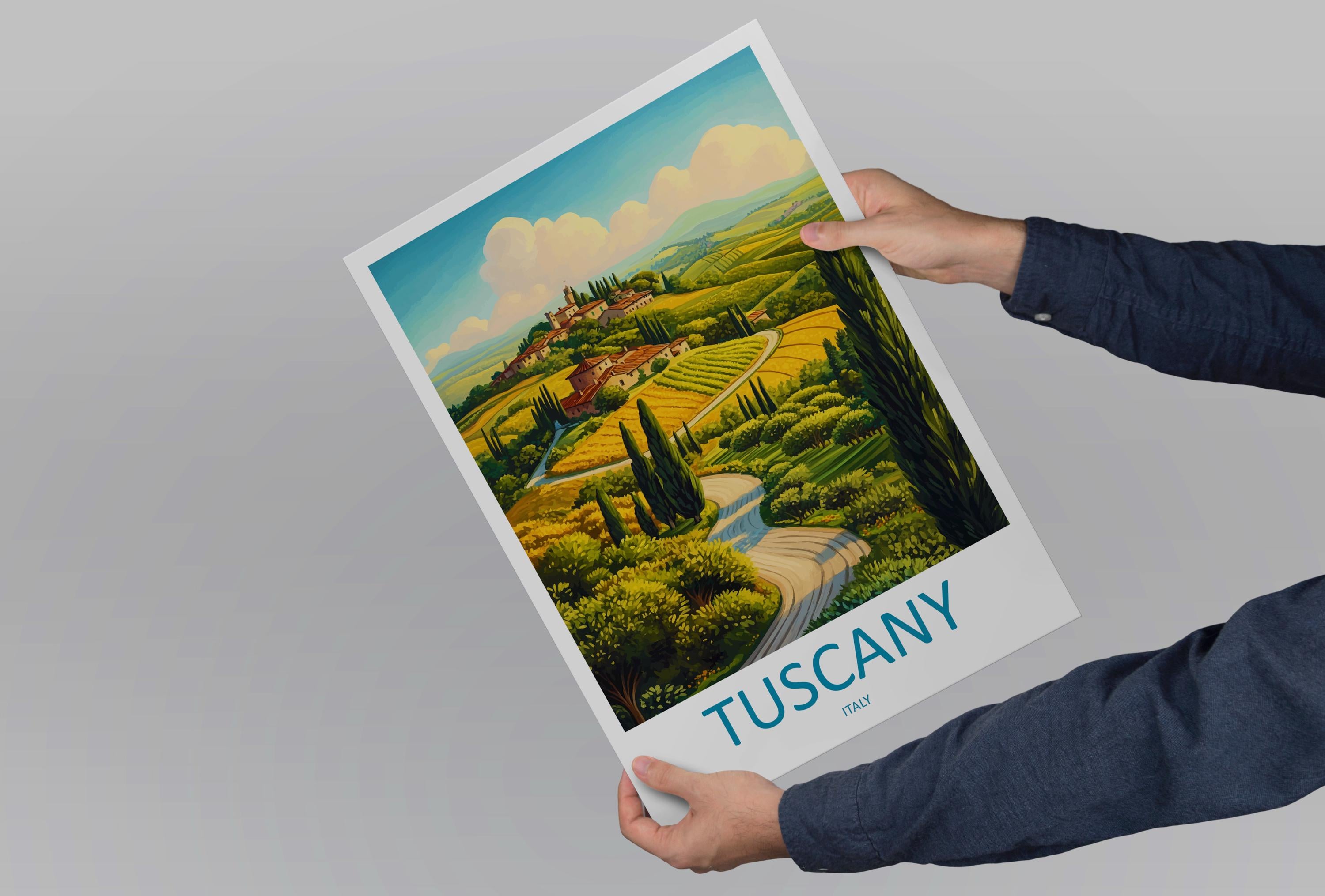 Tuscany Travel Print Wall Art Tuscany Italy Wall Hanging Home Decoration Tuscany Gift Art Lovers Wall Art Print Tuscany Italy Art Tuscany