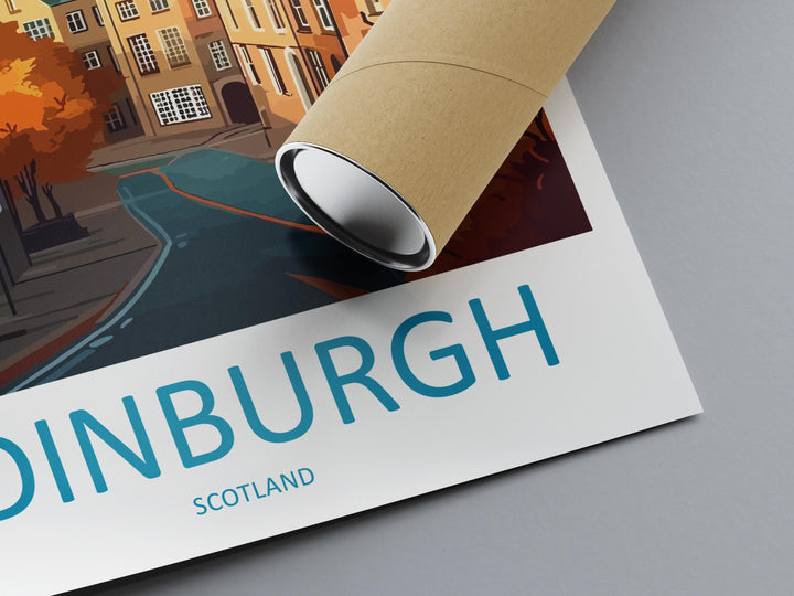 Edinburgh Cityscape Print Edinburgh Home Decor European City Art Print Edinburgh Wall Art Scotland Enthusiast Gift Wall Hanging Edinburgh
