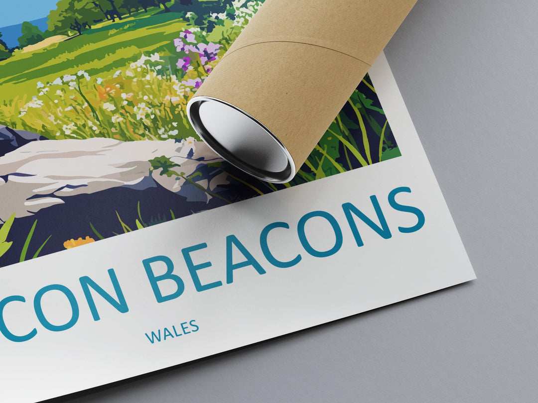 Brecon Beacons Print Brecon Beacons Home Decor Landscape Art Print Brecon Beacons Wall Nature Enthusiast Gift Wall Hanging Brecon Beacons