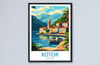 Kotor Print Kotor Home Décor Landscape Art Print Kotor Wall Art for Montenegro Enthusiast Gift Wall Hanging Kotor Montenegro Wall Print Art