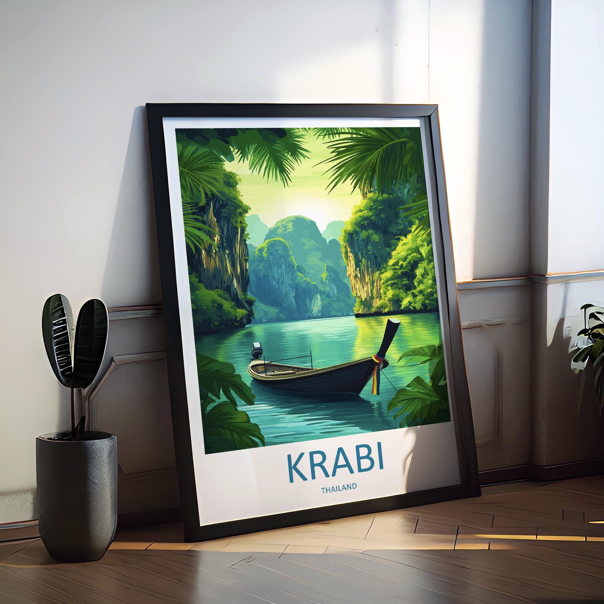 Krabi Travel Print