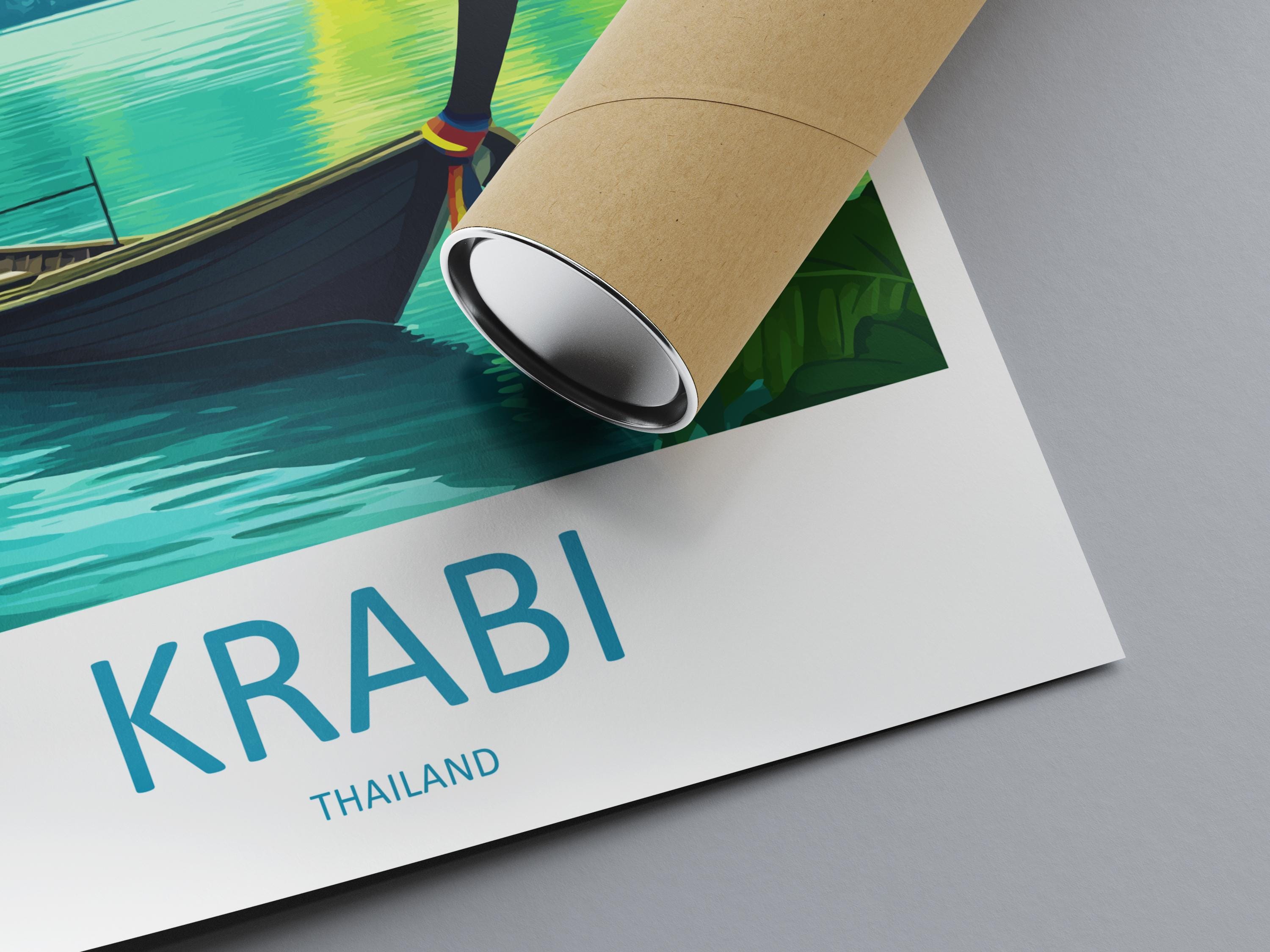 Krabi Travel Print