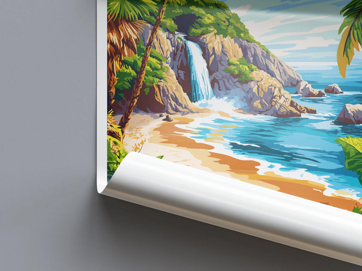 Big Sur National Park Travel Print Wall Art Big Sur Wall Hanging Home Décor Big Sur Gift Art Lovers California Lover Gift Big Sur Poster
