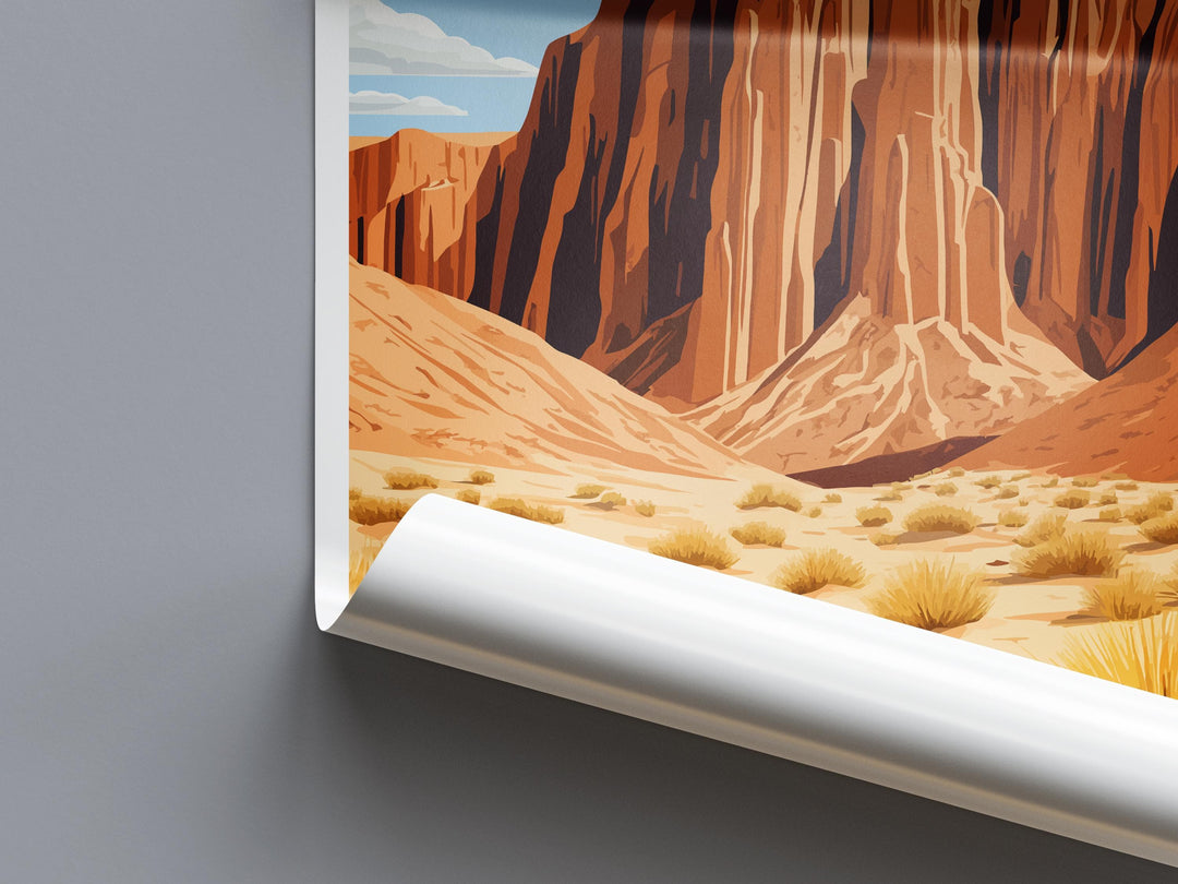 Cathedral Gorge State Park Travel Print Cathedral Gorge State Park Wall Decor Nevada Cathedral Gorge State Park Art Lake Las Vegas Wall Art