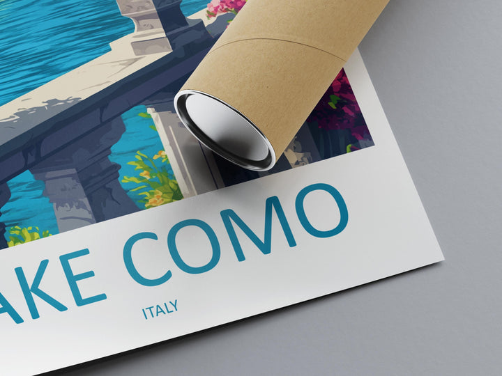 Lake Como Travel Print