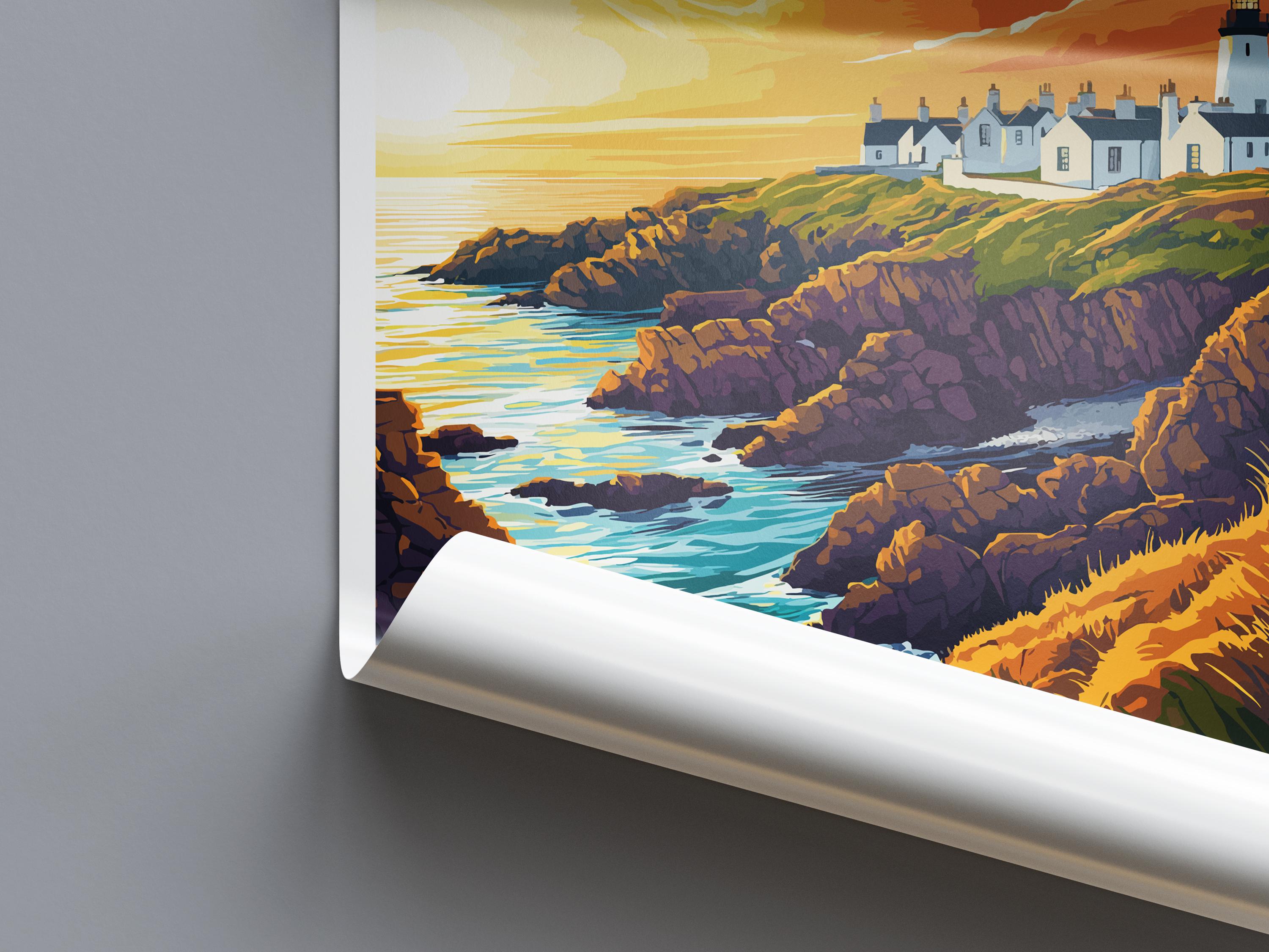 Isle Of Islay Travel Print Wall Art Isle Of Islay Wall Hanging Home Décor Isle Of Islay Gift Art Lovers Scotland Art Lover Gift Isle Poster