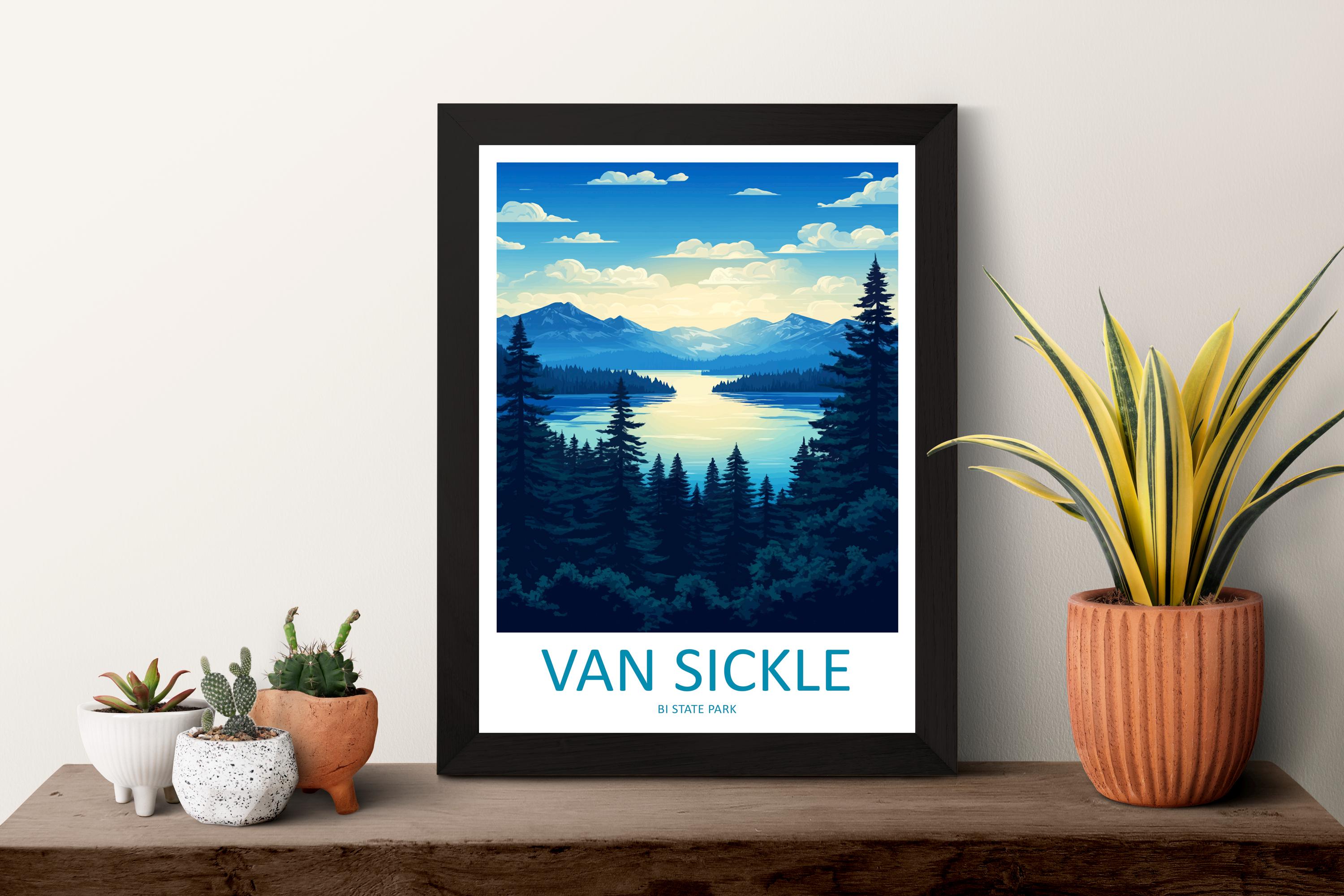 Van Sickle Travel Print Van Sickle Wall Decor Nevada Van Sickle Art Van Sickle Wall Art Nevada Poster Gift Van Sickle Park Art