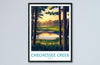 Chechessee Creek Golf Travel Print Chechessee Creek Wall Decor South Carolina Golf Art Chechessee Creek Wall Art Golf Poster Gift for Golfer